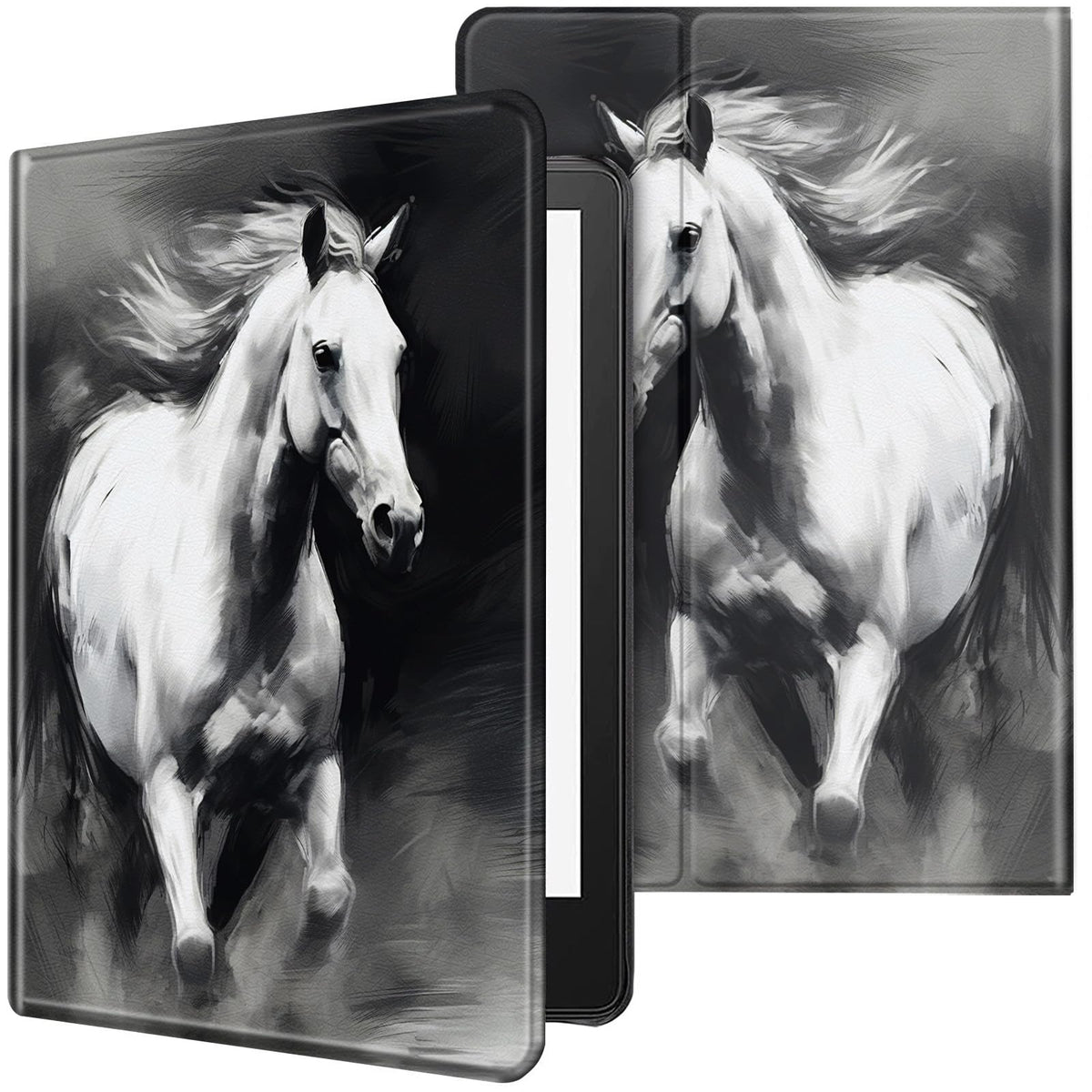 Cgfghhuy For Kindle Scribe Case - 10.2 Inch Lightweight Protective Pu Leather Smart Stand Cover With Auto Wake Sleep Feature - R