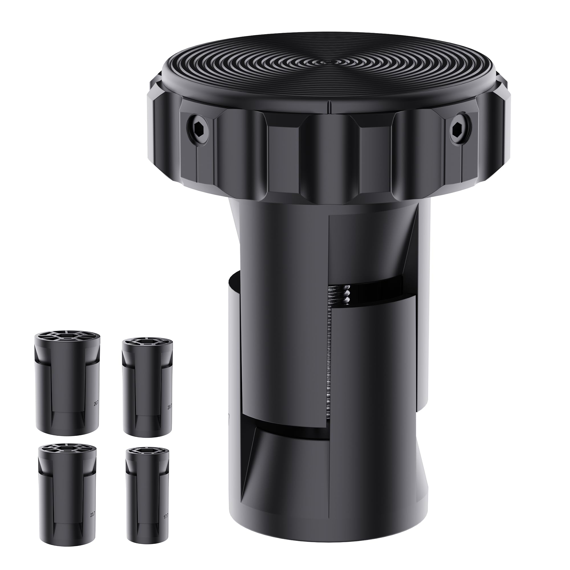 AirTag Bike Mount Hidden in Fork - Waterproof Anti-Theft Airtag Holder for Bicycle Frame Tubes (Fits 21-30mm/0.82-1.18in) w/Tool