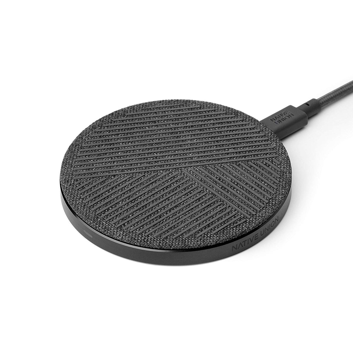 Native Union Drop   High Speed Wireless Charger [Qi Certified] 10W Non Slip Fast Wireless Charging Pad   Compatible With Iphone