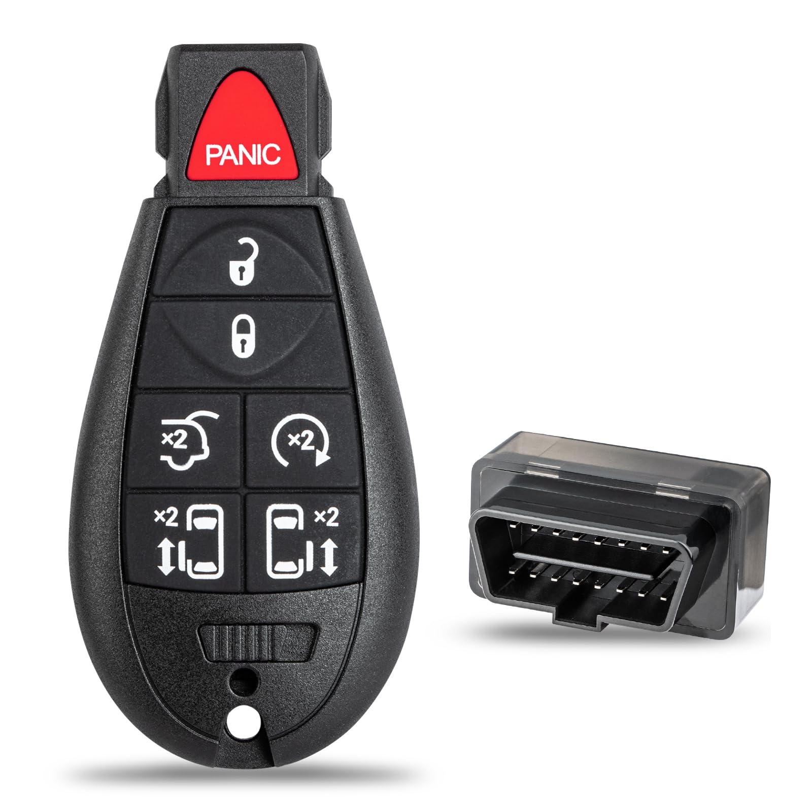 Vurkcy Key Fob Replacement for 2008-2016 Chrysler Town Country & Dodge Grand Caravan Car Keyless Entry Remote Control, M3N5WY783