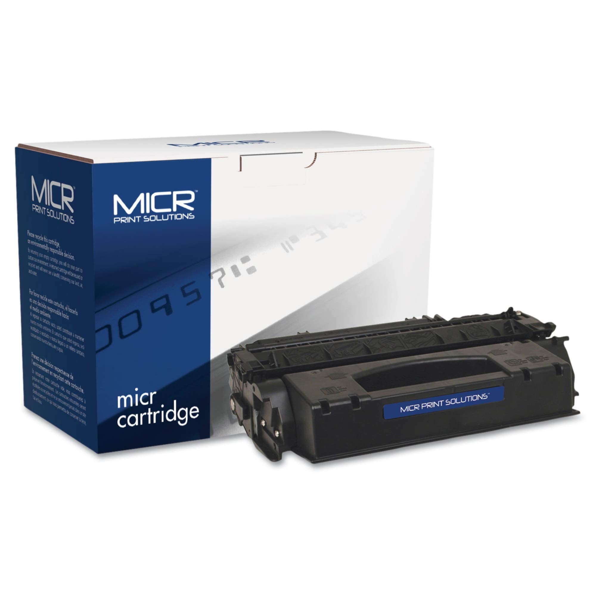 Micr Print Solutions Compatible Q7553X(M) (53Xm) High Yield Micr Toner, 7,000 Page Yield, Black