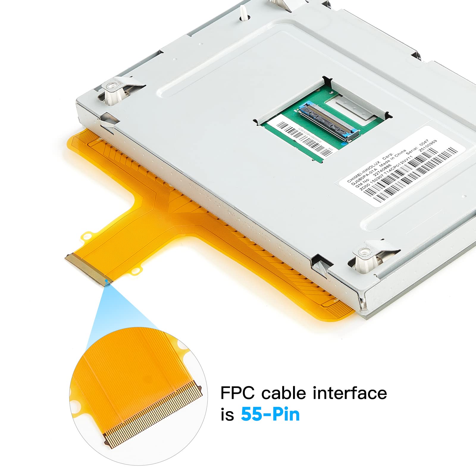 Wonvon Fit Gmc 8'' Touch Screen   Digitizer Replacement Navigation Radio Lcd New Oem(Anti Blue Light)Compatible With 2015 2018 C
