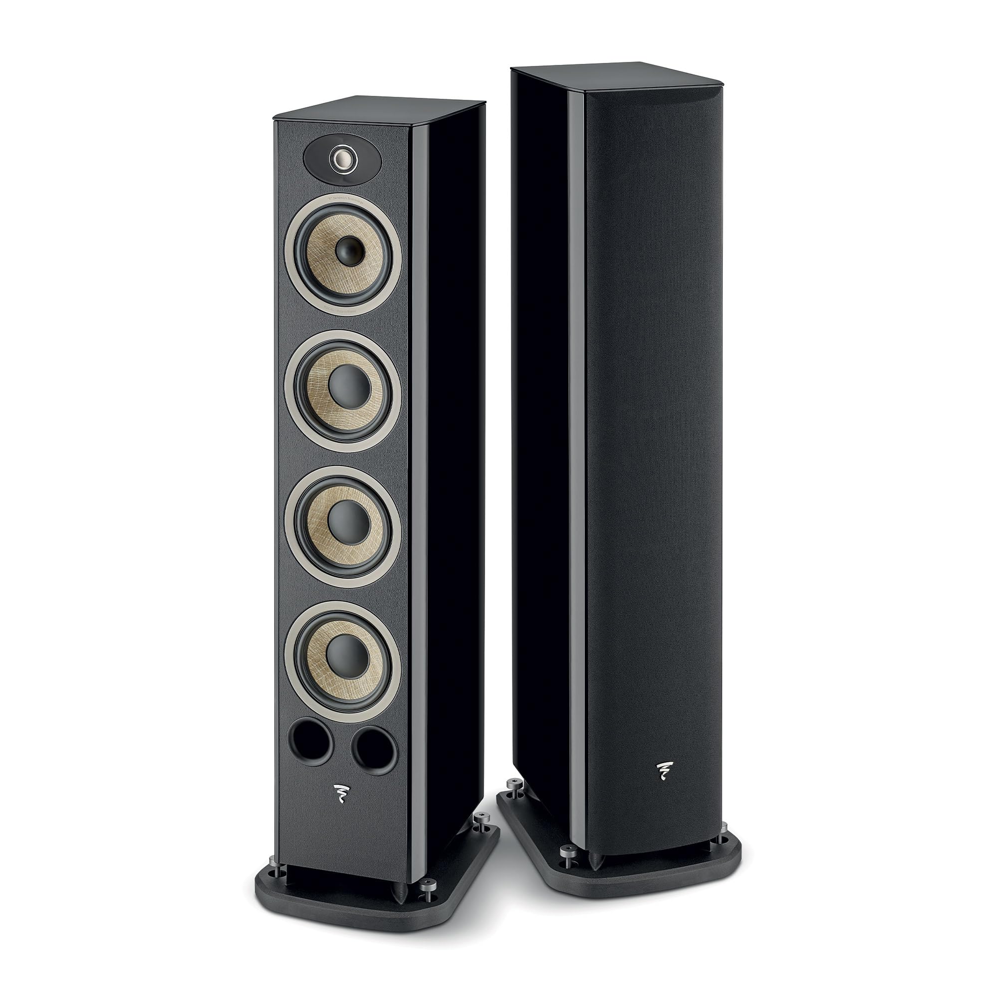 Focal Aria Evo X No. 3 Floorstanding Loudspeaker - Each (High Gloss Black)