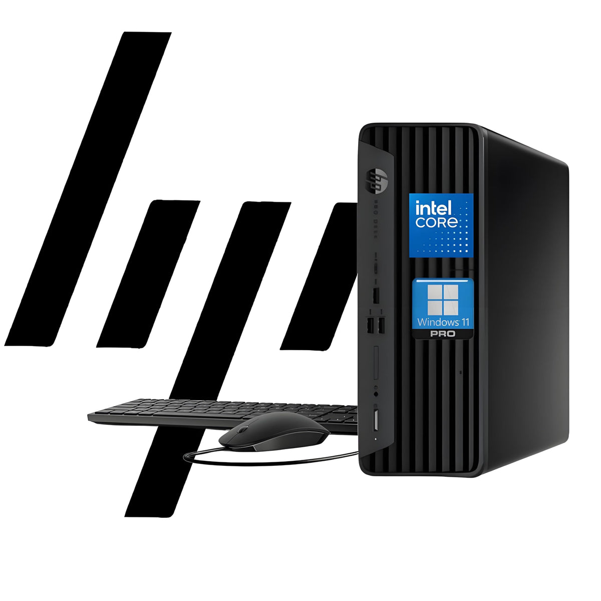 Hp Prodesk 400 G9 Sff Business Desktop Computer, Intel Cpu, 32Gb Ram, 2Tb Pcle Ssd, Dual 4K Display Support, Usb-C, Hdml, Rj-45,