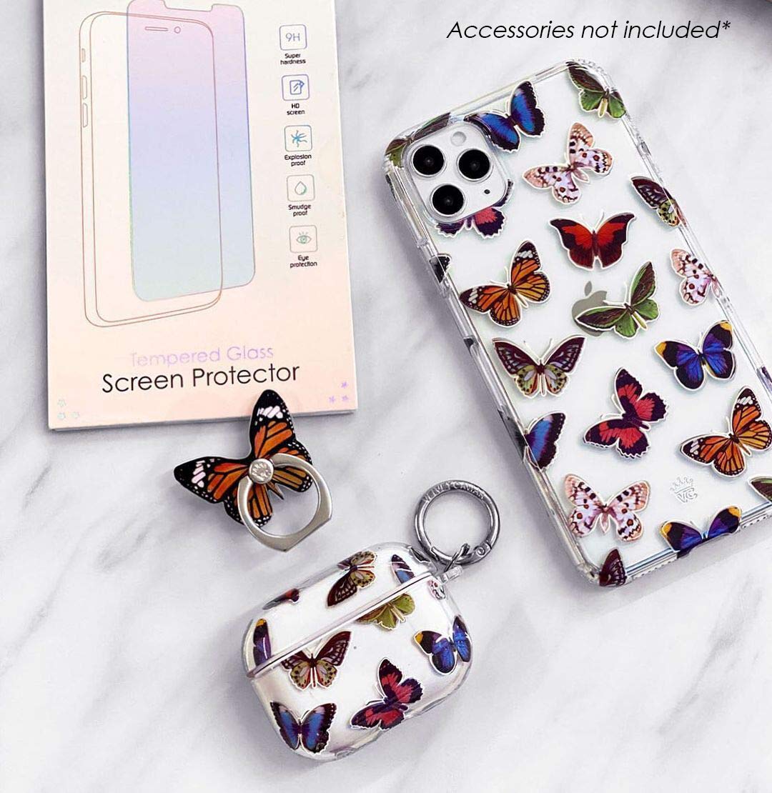 Velvet Caviar Clear Case iPhone 12 Pro Max 8ft Drop Tested Polycarbonate Butterfly