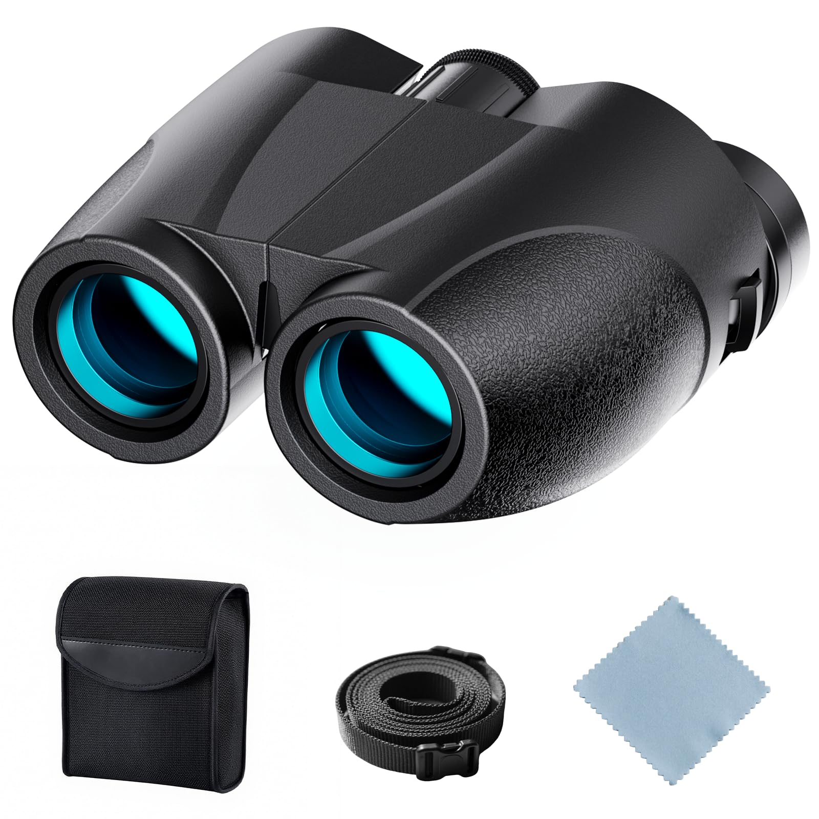 20x25 Compact Binoculars for Adults and Kids, High Power Adults Binoculars with Low Light Vision for Bird Watching, Outdoor Hunt