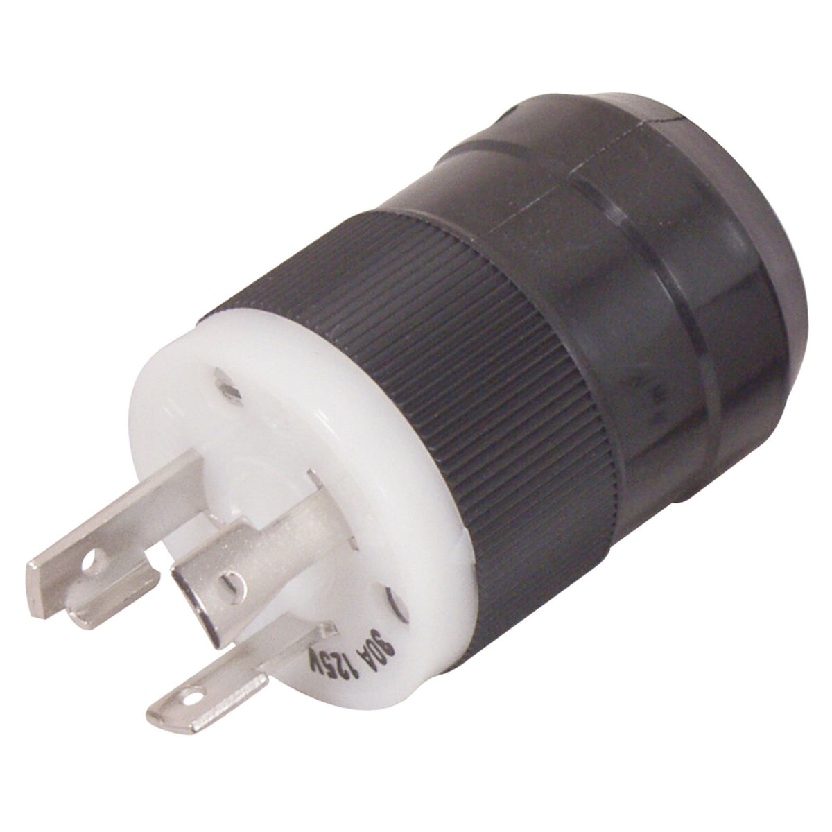 Marinco 305Bp Male Plug, 30A 125V, Bass