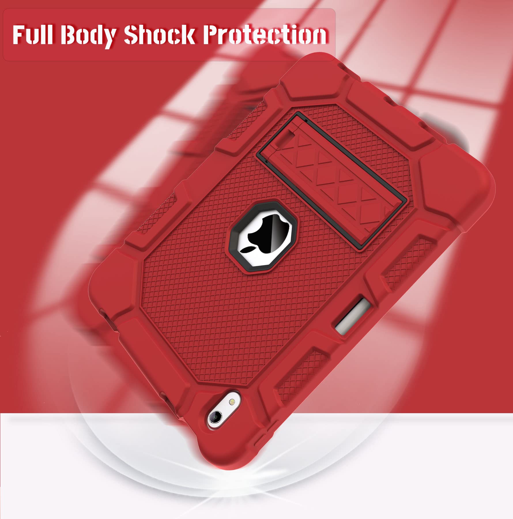 Rantice Ipad 10Th Generation Case 2022, 10.9 Inch Ipad Case With Pencil Holder, Ipad 10.9 Case With Kickstand, Hybrid Shockproof