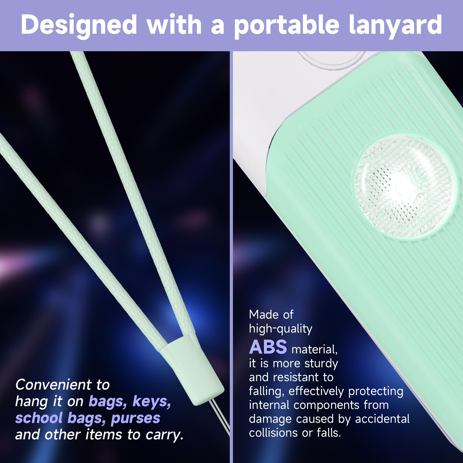 Personal Safety Alarm For Women   140Db Self Defense Keychains Siren Whistle With Sos Led Strobe Light Personal Emergency Securi