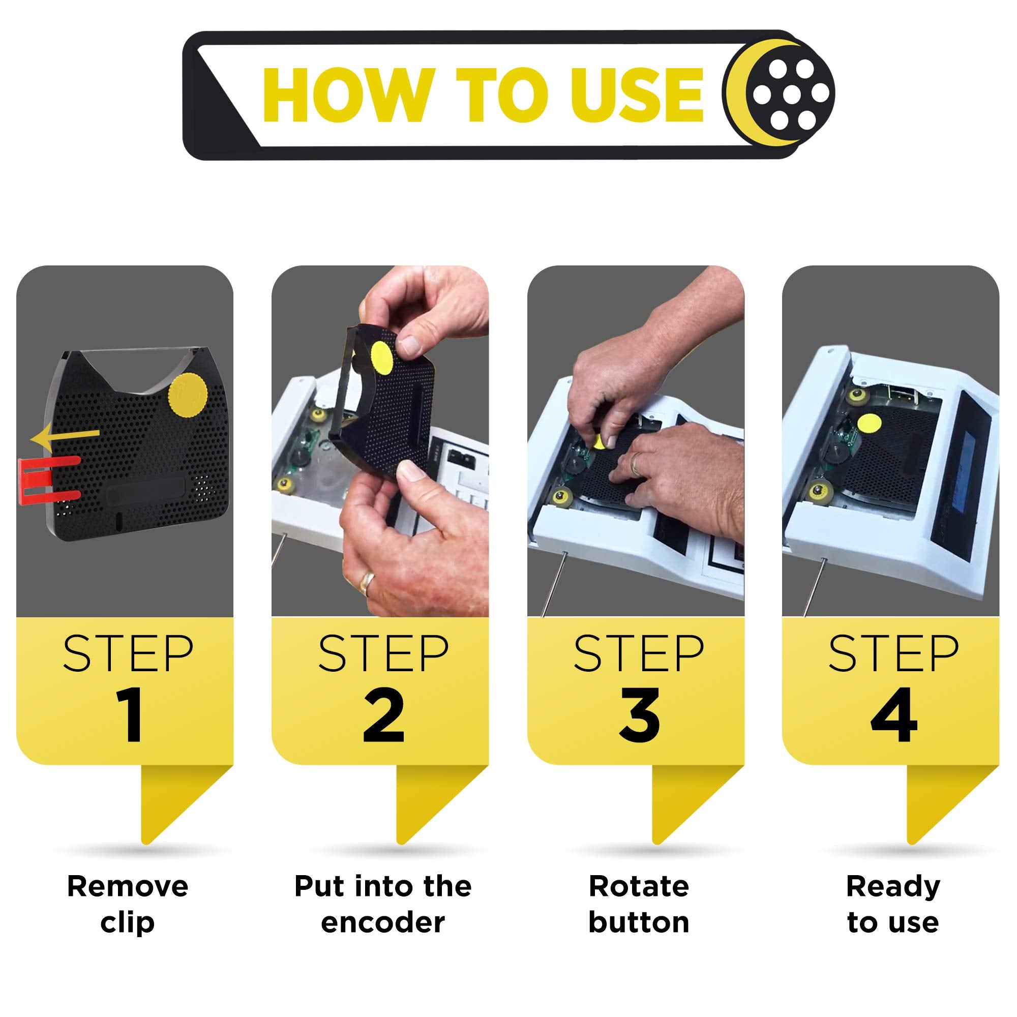 Ubicon Ribbon For Maverick 3 Encoder, Size 1