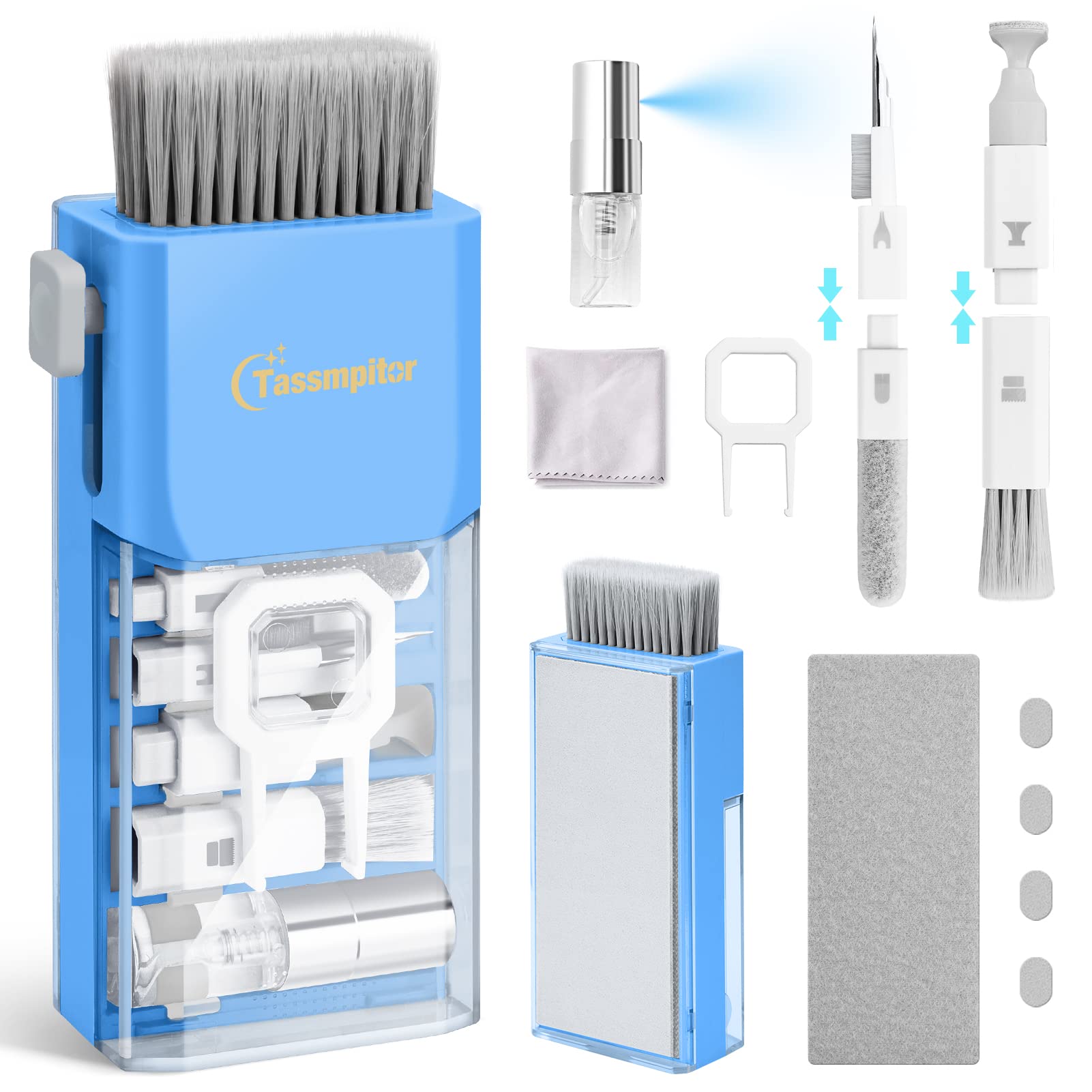 Electronics Screen Cleaner Repair Tool With 3 In 1 Earbud Cleaner Pen, Camera Lens Pen, Suit For Ipad, Iphone, Cell Phone, Sky B