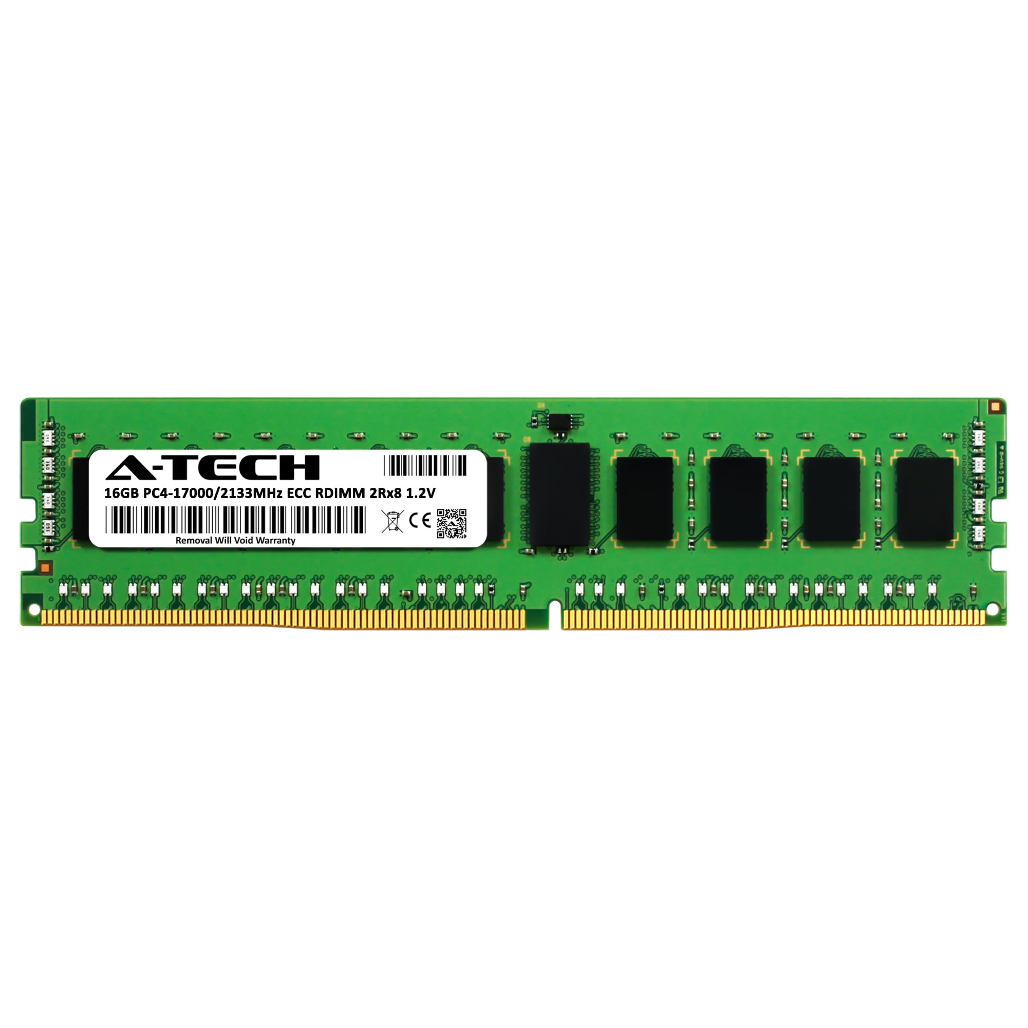 A Tech 16Gb Ddr4 2133Mhz Pc4 17000 Ecc Rdimm 2Rx8 1.2V Dual Rank Ecc Registered Dimm 288 Pin Server & Workstation Ram Memory Upg