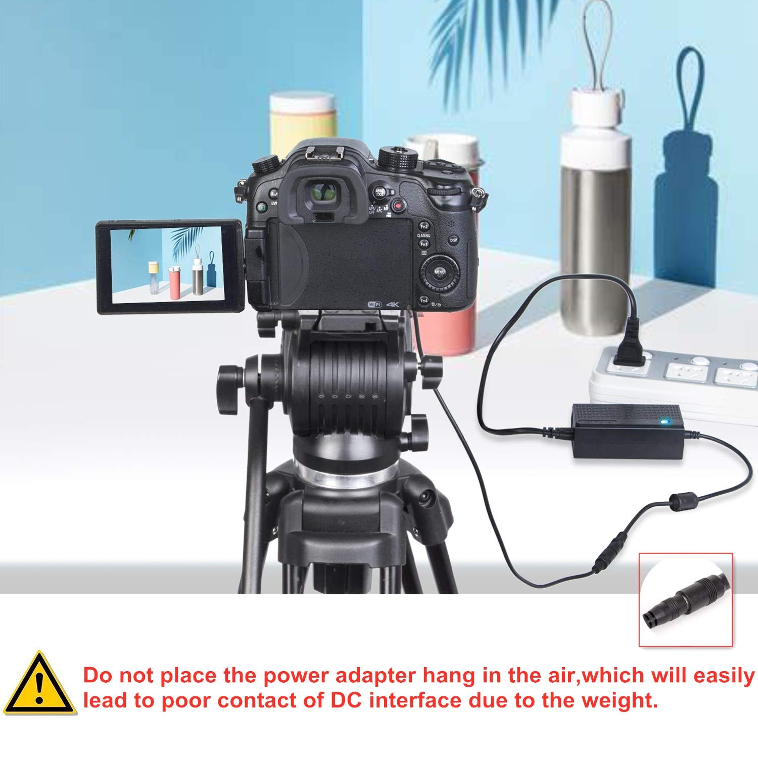 Kimaru Ac Pw20 Power Supply Adapter Np Fw50 Dummy Battery Kit For Sony Alpha Zv E10 A6000 A6100 A6300 A6400 A6500 A5000 A5100 A7 A7Ii A7Rii A7S A7Sii Rx10Ii Iii Iv Nex3/5/6/7 Cameras.