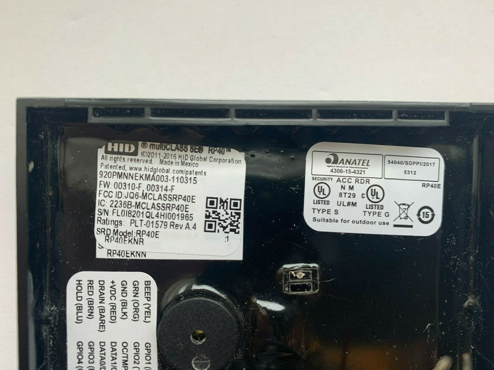 Hid Global 920Pmnnekma003 Rp40 Mltcls Se,Wieg,Pig,Blk,Hf Std/Sio/Seos/Ma