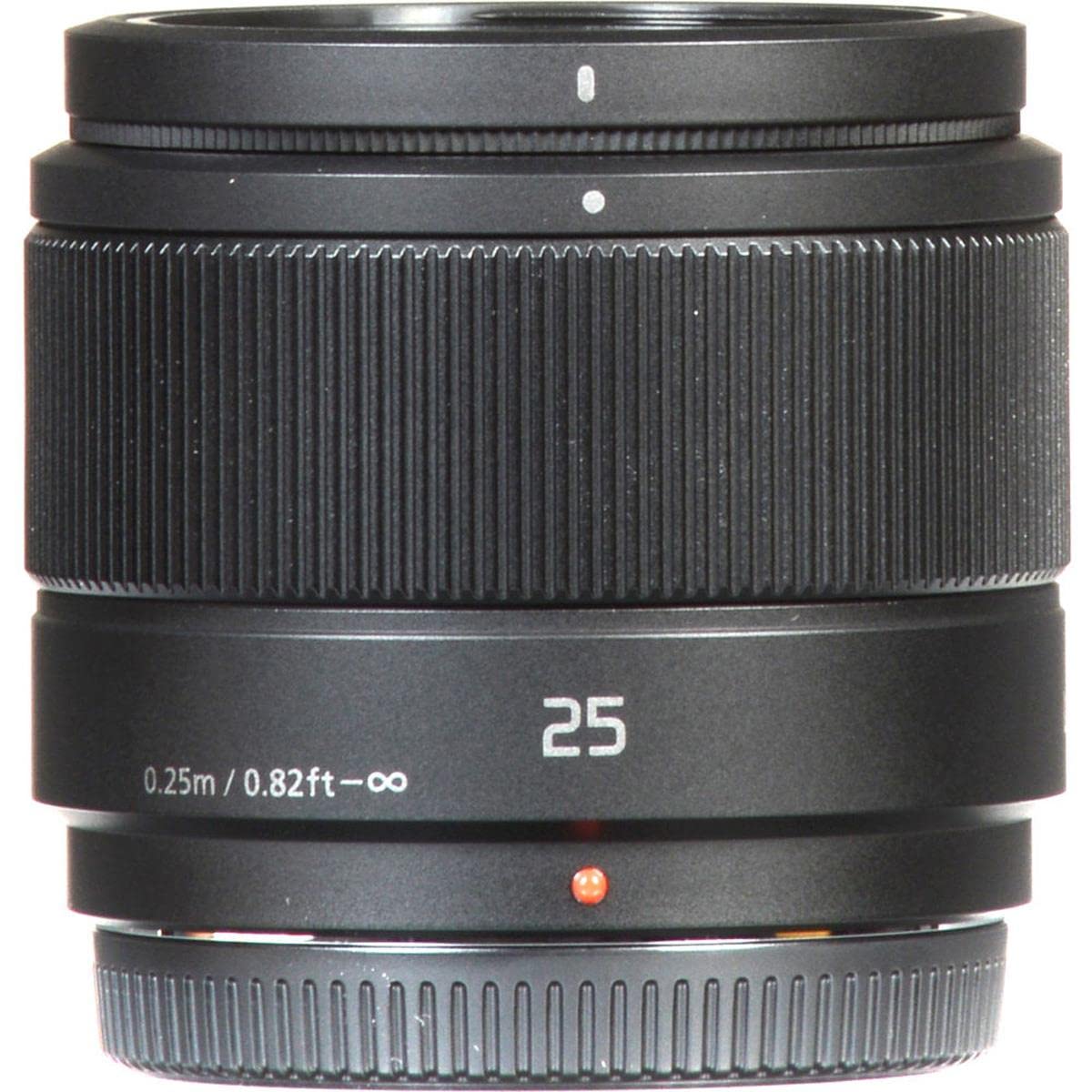 Panasonic Lumix G Lens, 25Mm, F1.7 Asph, Mirrorless Micro Four Thirds, H H025K (Usa Black)