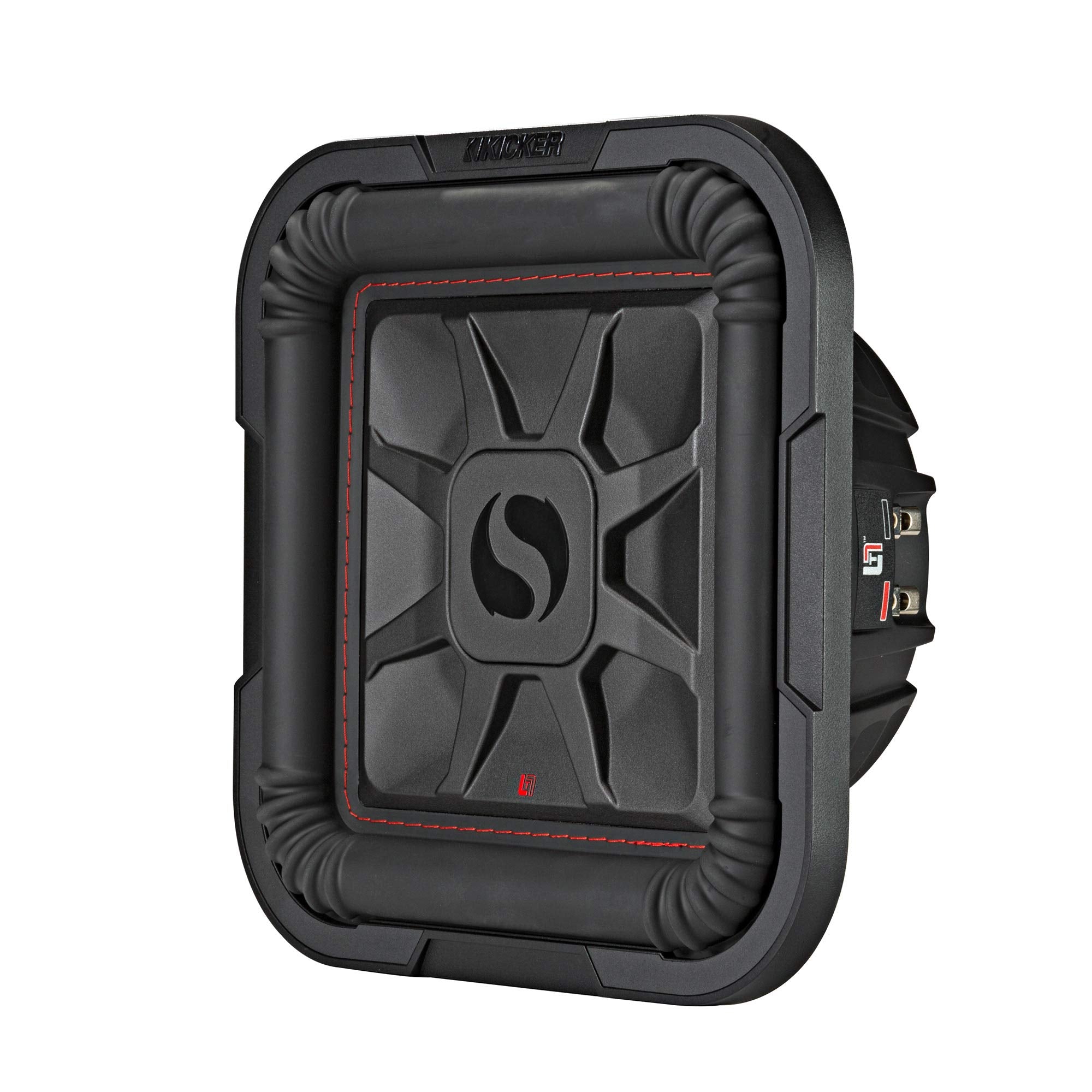 Kicker 46L7T102 L7T L7 Thin 10 Inch (25Cm) Subwoofer, Dual Voice Coil, 2 Ohm, 500 Watt