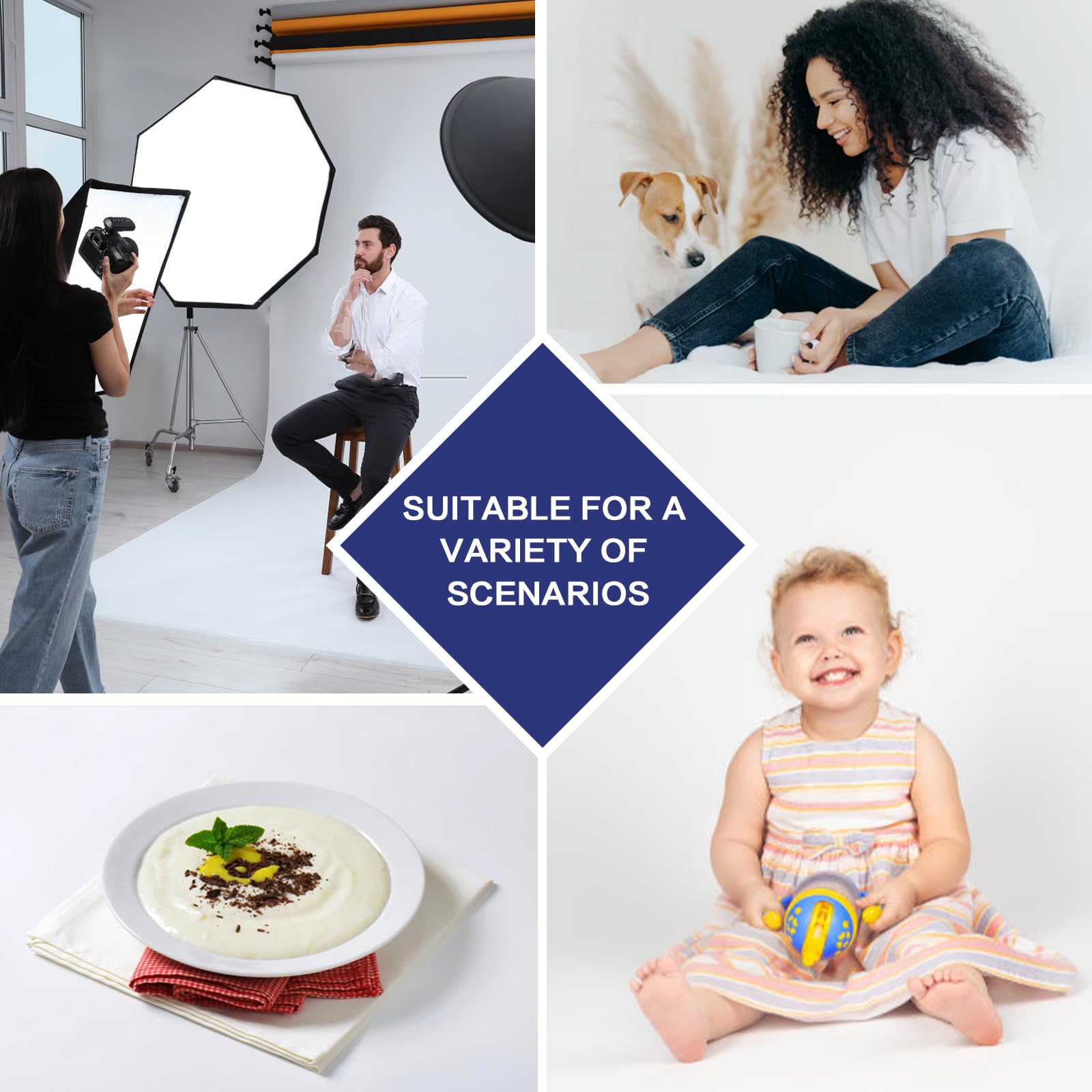 Gfcc 7X10Ft White Backdrop Background   For Photography Photo Booth Backdrop For Photoshoot Background Screen Video Recording Pa