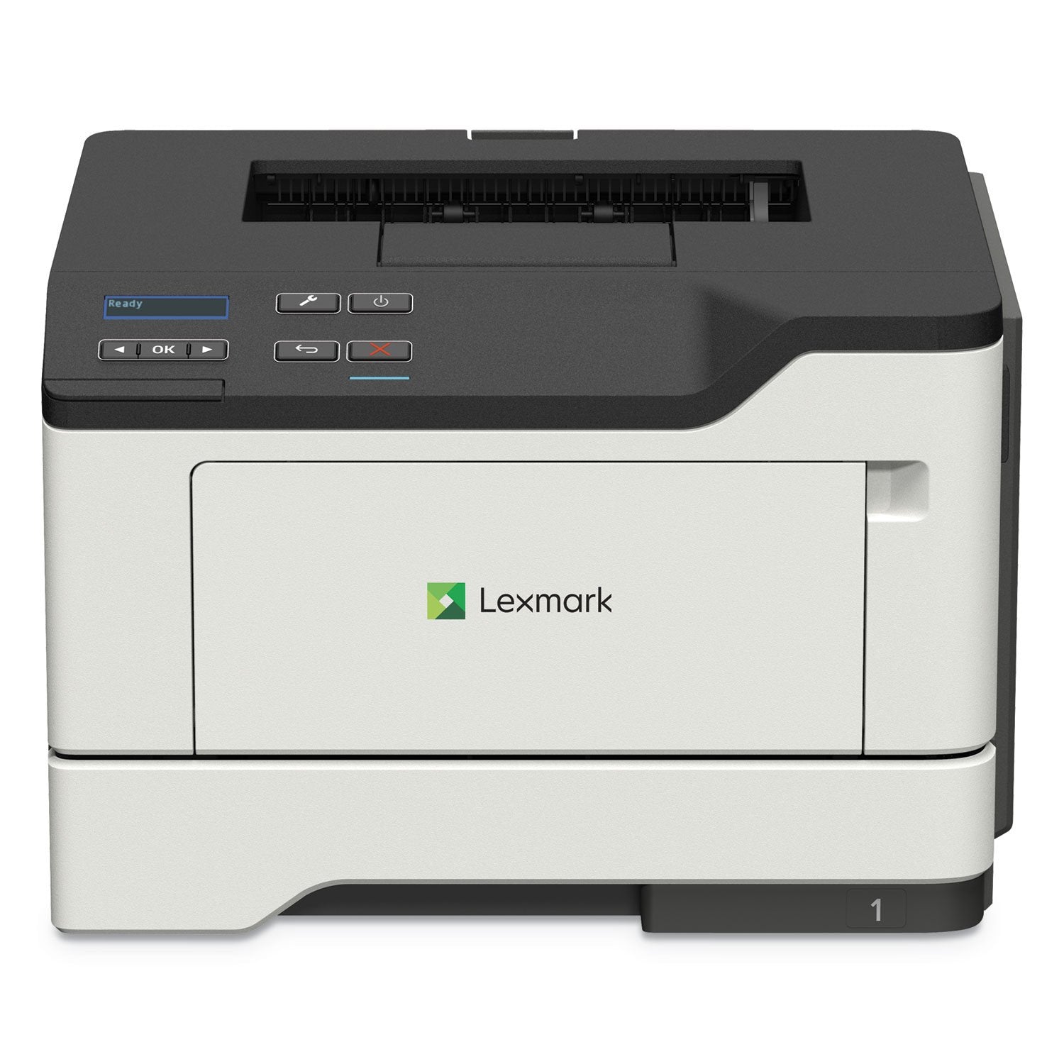 Lexmark 36S0100 MS321dn Compact Laser Printer, Monochrome, Networking, Duplex Printing, Grey