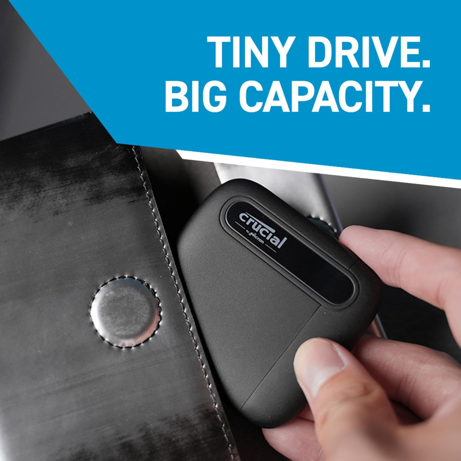 Crucial X6 2Tb Portable Ssd   Up To 800Mb/S   Pc And Mac   Usb 3.2 Usb C External Solid State Drive   Ct2000X6Ssd9