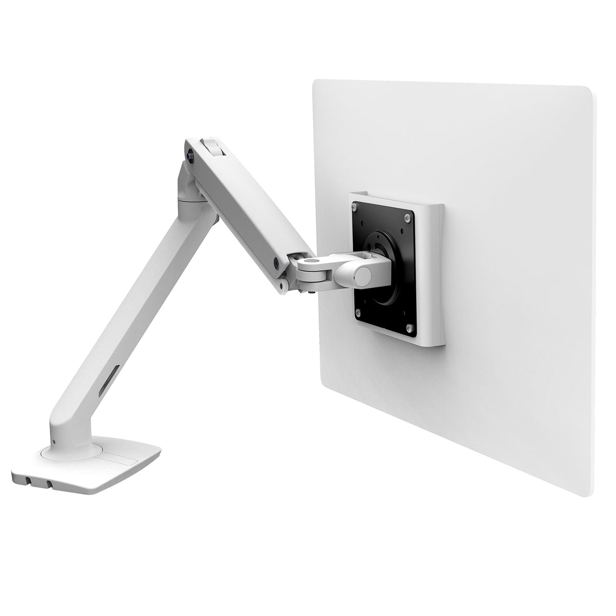 Ergotron � MXV Single Monitor Arm, VESA Desk Mount � for Monitors Up to 34 Inches, 7 to 20 lbs � White