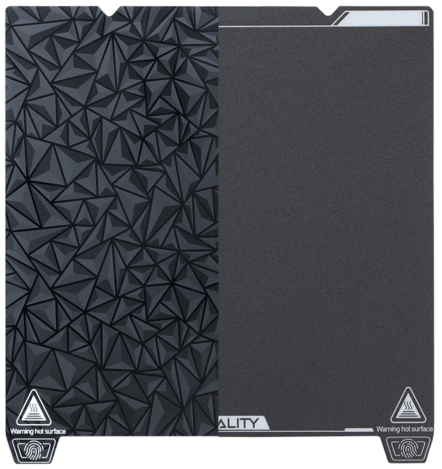 Creality Ender 3 Build Plate Kit Dual-Sided Printing Platform Board Glossy PEO + Matte PEI Plate Build Surface for Ender 3 V3 SE