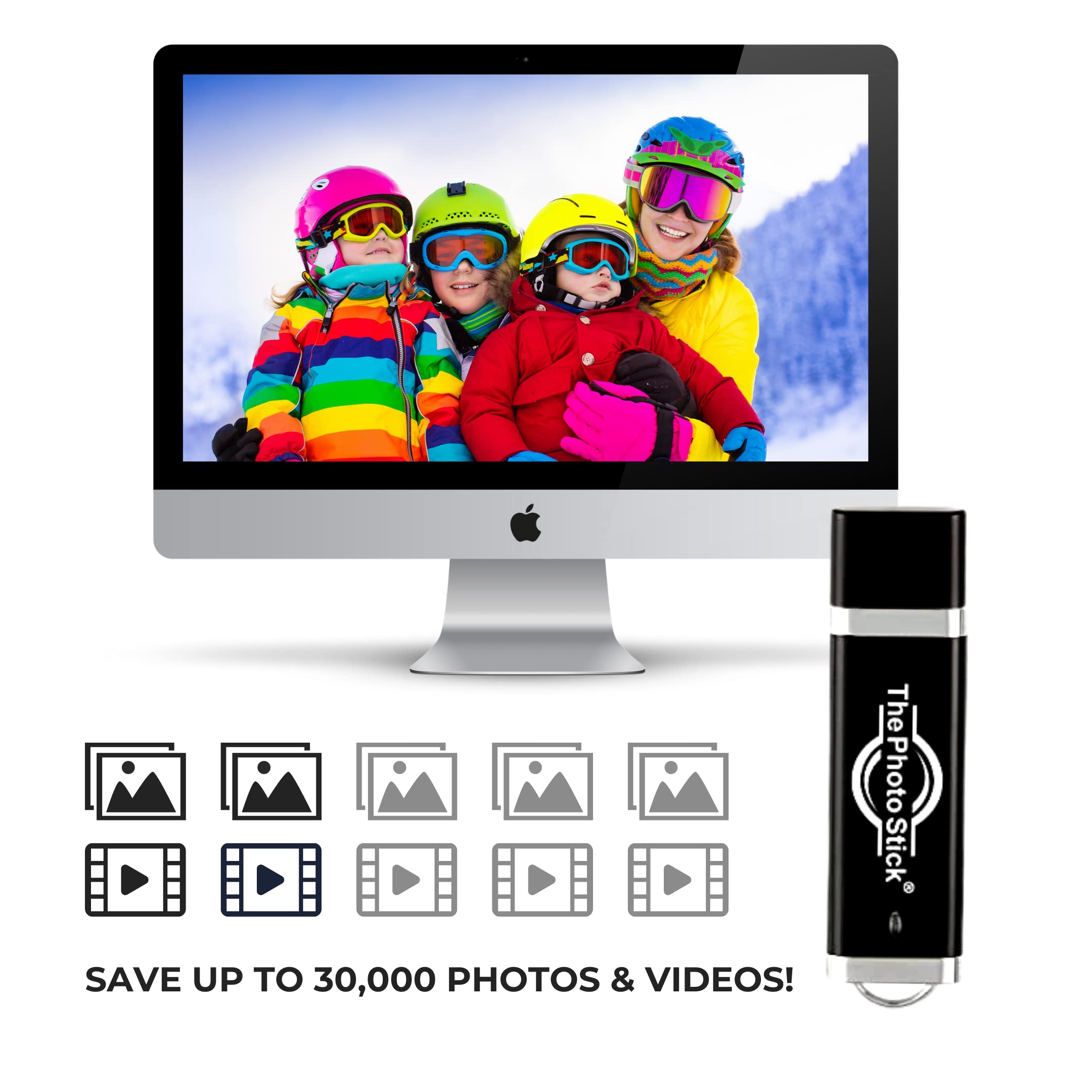 Thephotostick 128Gb   Easy, One Click Photo And Video Backup