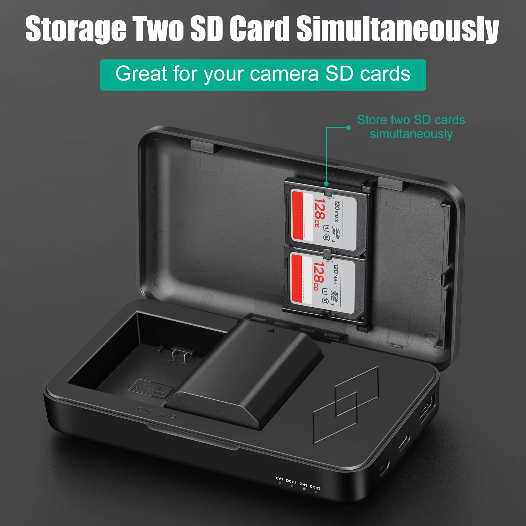 Jyjzpb Np Fz100 Battery Replacement And A7Iii Battery Charger For Sony A7 Iii, Sony A1, Alpha A7R Iii, A7R Iv, A9, A9 Ii, A6600,