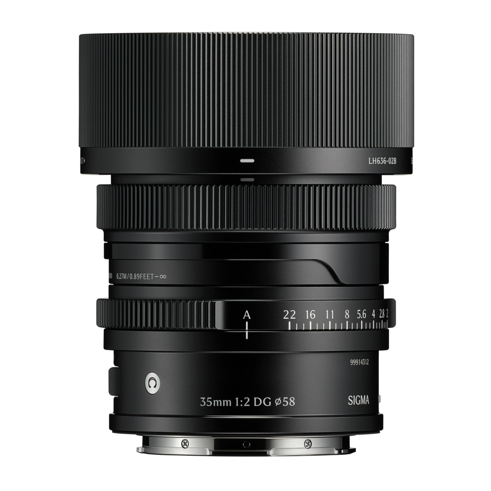 Sigma 35mm F2 DG (Black) | Contemporary for L Mount