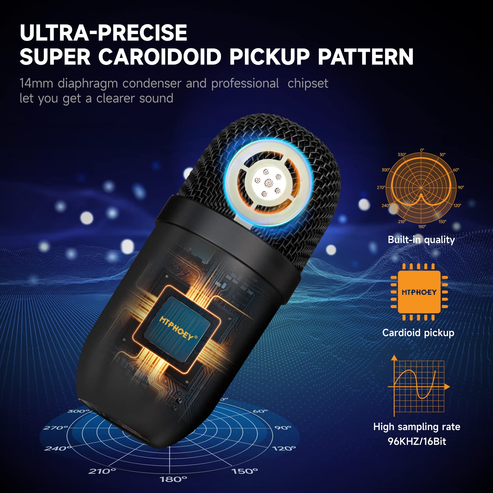 Podcast Microphone For Phone, Mtphoey Professional Usb Microphone Fortiktok/Pc/Pad/Ps4/I*O*S/Android,Computer Mic With Noise Can