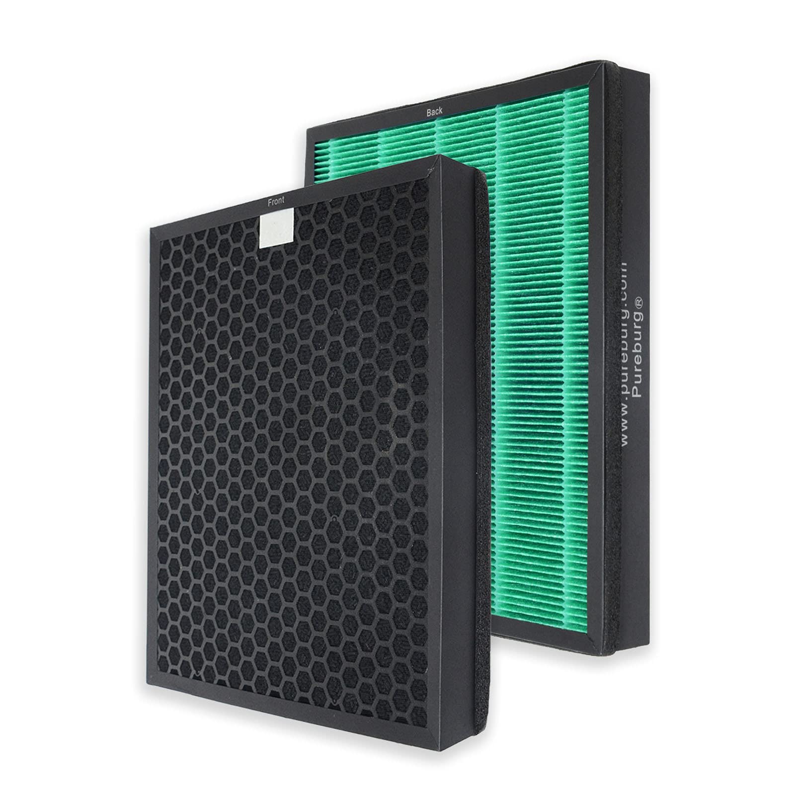 Pureburg Replacement Filter Set Compatible With Coway Airmega 300 300S Air Purifier,H13 Hepa Activated Carbon Max2 3 Stage Filtr