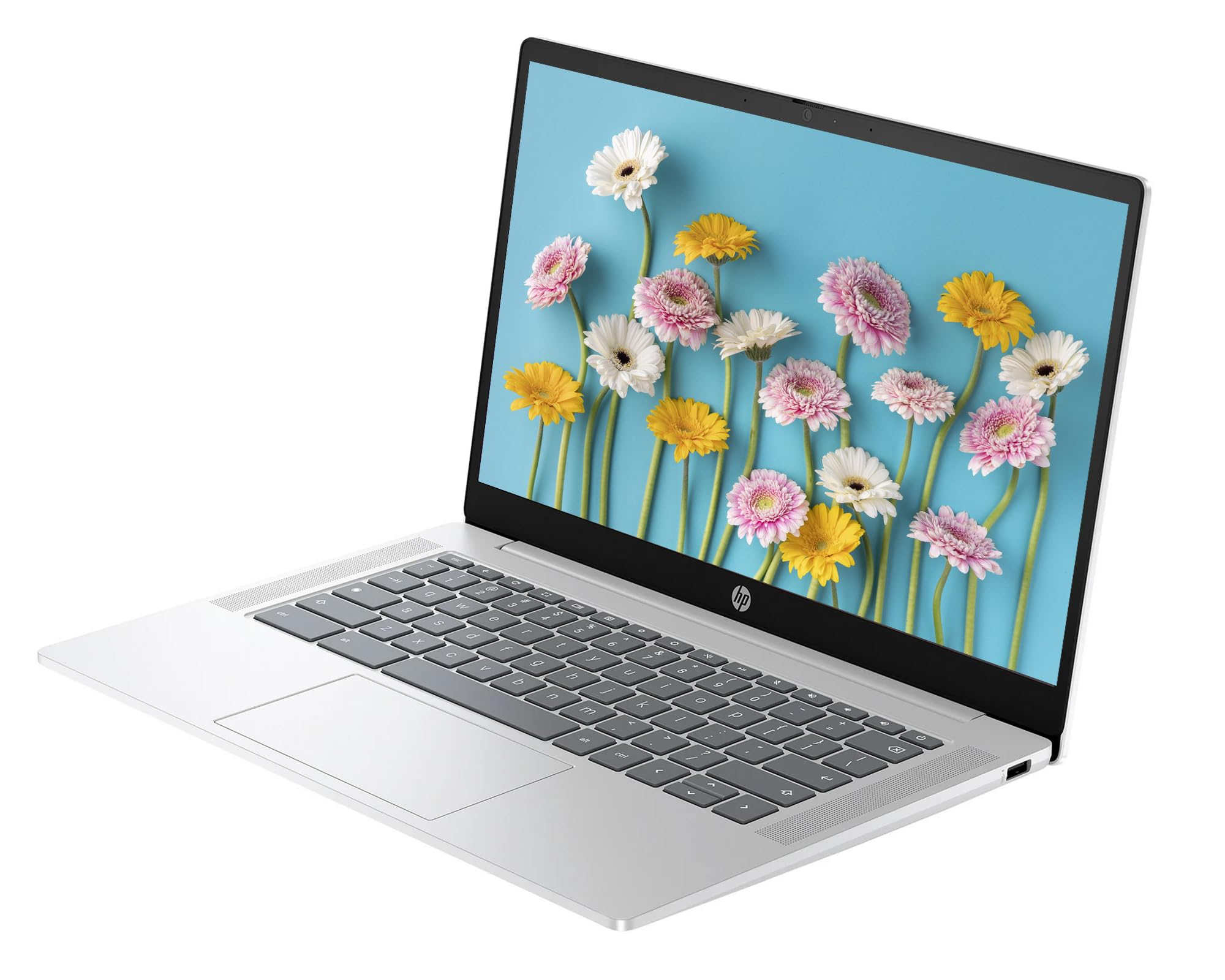 Hp Chromebook | 14'' Hd Laptop | 4Gb Ram | 128Gb Ssd & 128Gb Portable Ssd | Intel 4 Core Cpu | Webcam | Usb C | Wi Fi | Bluetoot