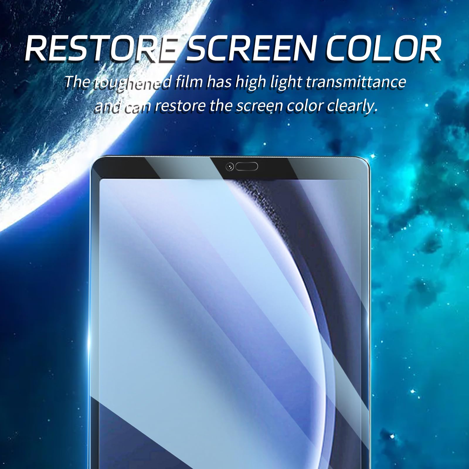 Zenrich [2Pack] Anti Blue Light Tempered Glass Screen Protector For Samsung Galaxy Tab A8 10.5 Inch (Sm X200/X205/X207) With Ant