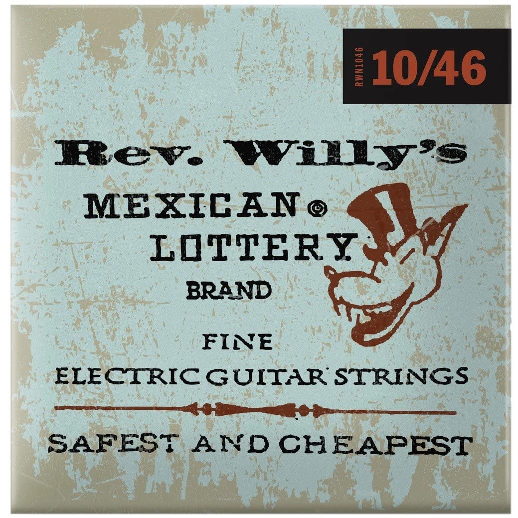 Dunlop Rev. Willy'S Electric Guitar Strings 10 46   3 Pack