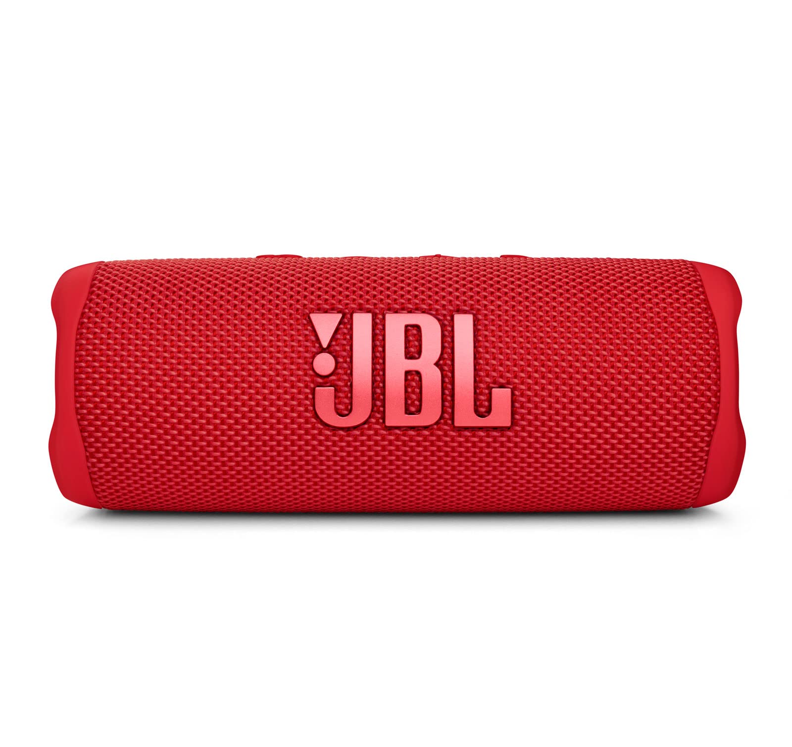 Jbl Flip 6 Waterproof Portable Wireless Bluetooth Speaker Bundle With Divvi! Premium Hardshell Case - Red
