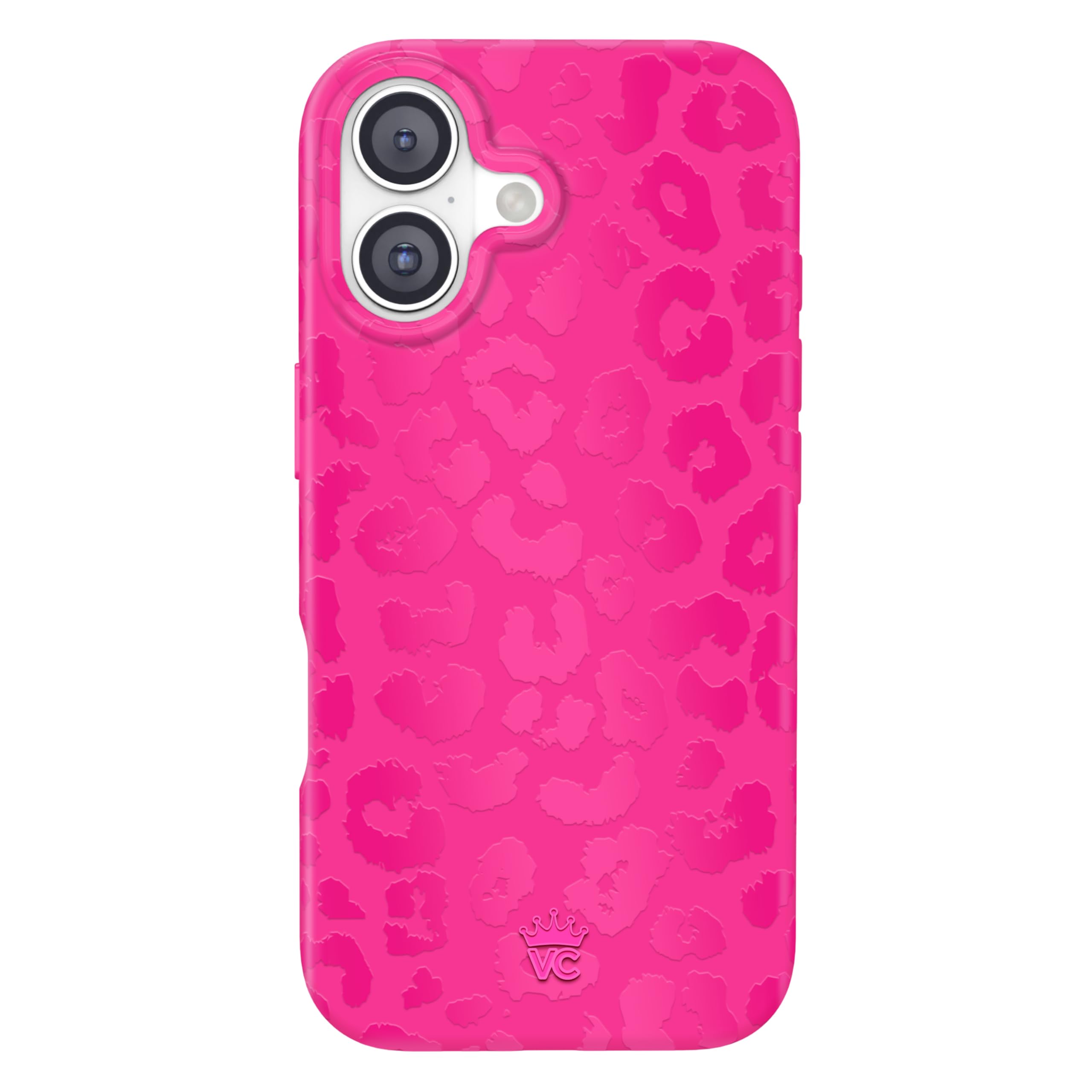 VELVET CAVIAR Case for iPhone 17 | Compatible with MagSafe | 10ft Drop Tested | Protective Designer Cases | Even Hotter Pink Leo