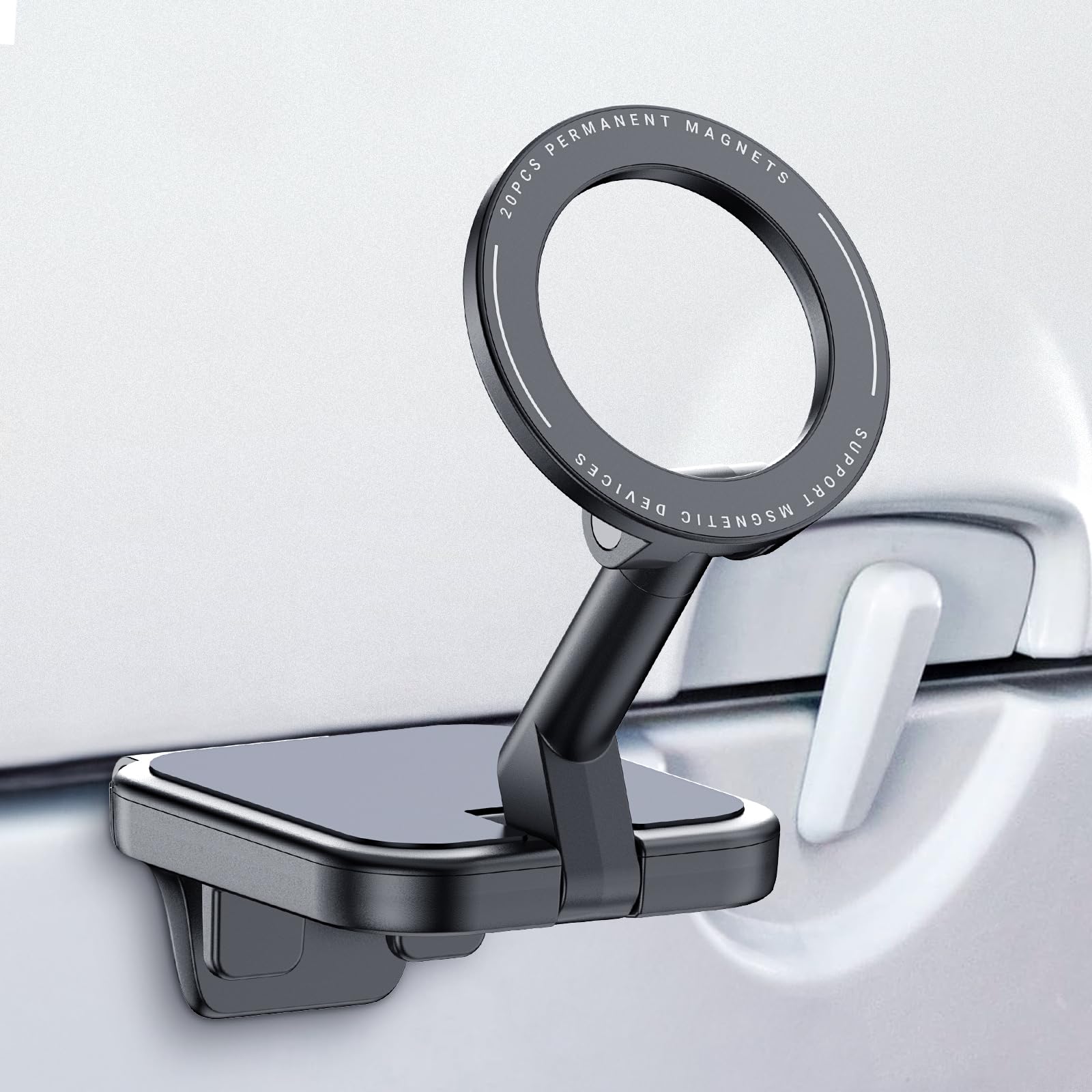 Scrwvess Airplane Phone Holder For Magnetic Accessories, Universal Flight Must Haves Travel Phone Holder Mount 2025 For Beach Va