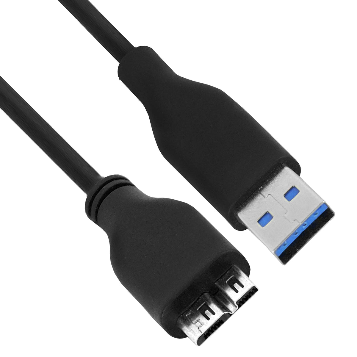 Saitech It High Speed Short Usb 3.0 Cable A To Micro B For Portable External Hard Drives (Saitech It 014)