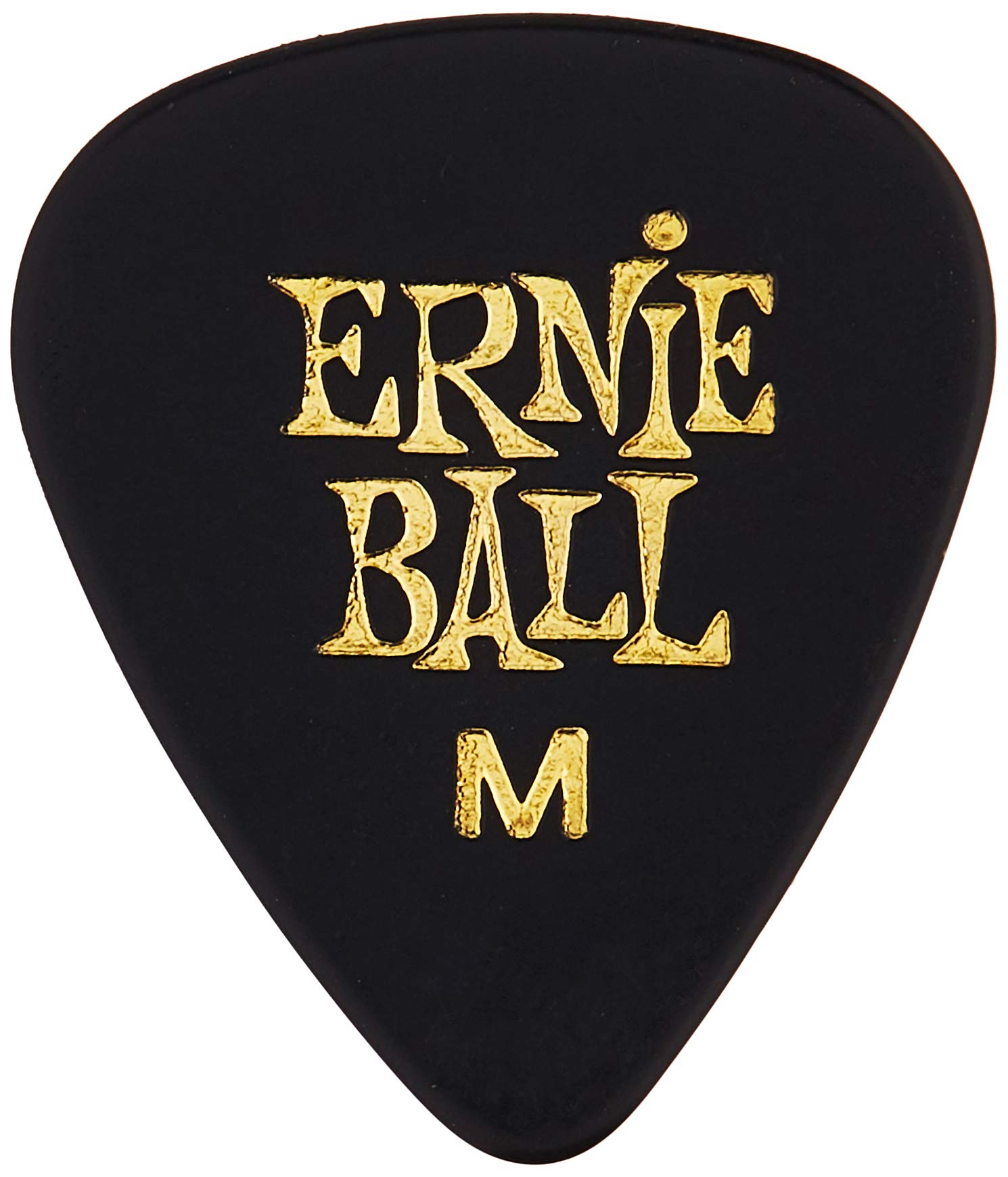 Ernie Ball Guitar Picks, Medium, Black, 144 Pack (P09114)