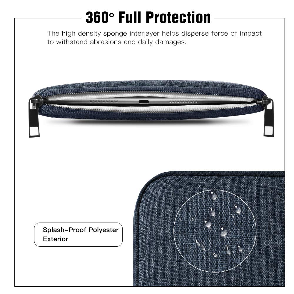 Timovo 8-9 Inch Tablet Sleeve Case For Ipad Mini 6, Ipad Mini 5/4/3/2/1, Galaxy Tab A7 Lite 8.7/Tab A 8.0/Tab A 8.4, Fire Hd 8 &