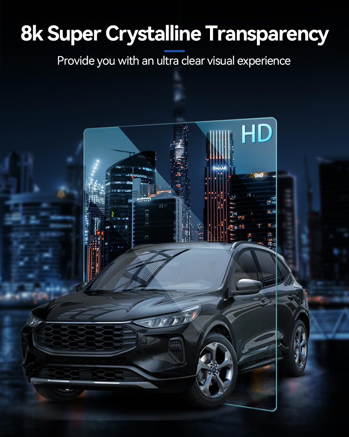 Lantu Car Screen Protector For 2023 2024 Escape (Active/St Line/St Line Select/St Line Elite/Platinum/Plug In Hybrid) Accessorie