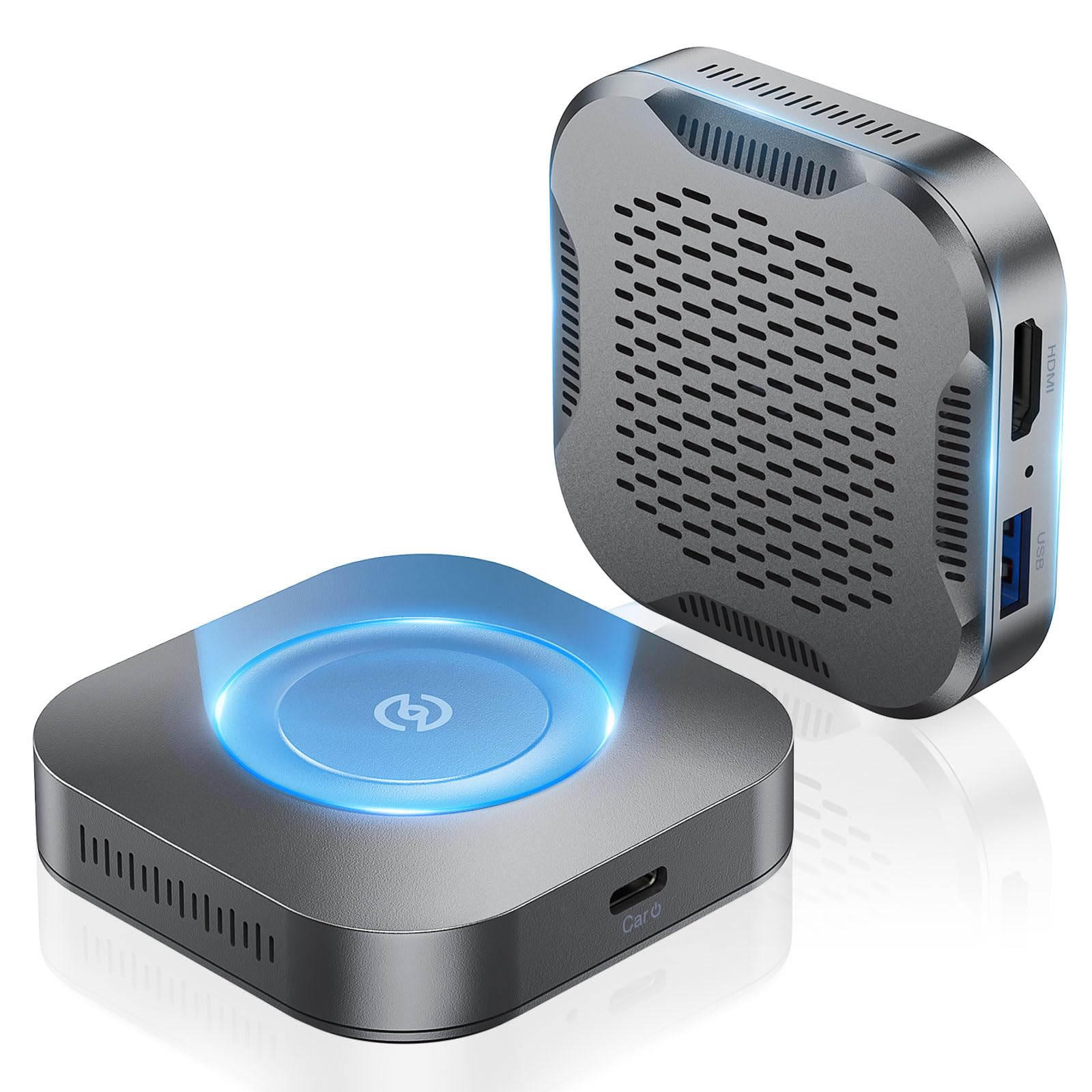 Wireless Carplay/Android Auto Adapter, Magic Box Supports Netfiix/Youtube/Tiktok/Disney+, Apple Carplay/Android Auto Wireless Ad