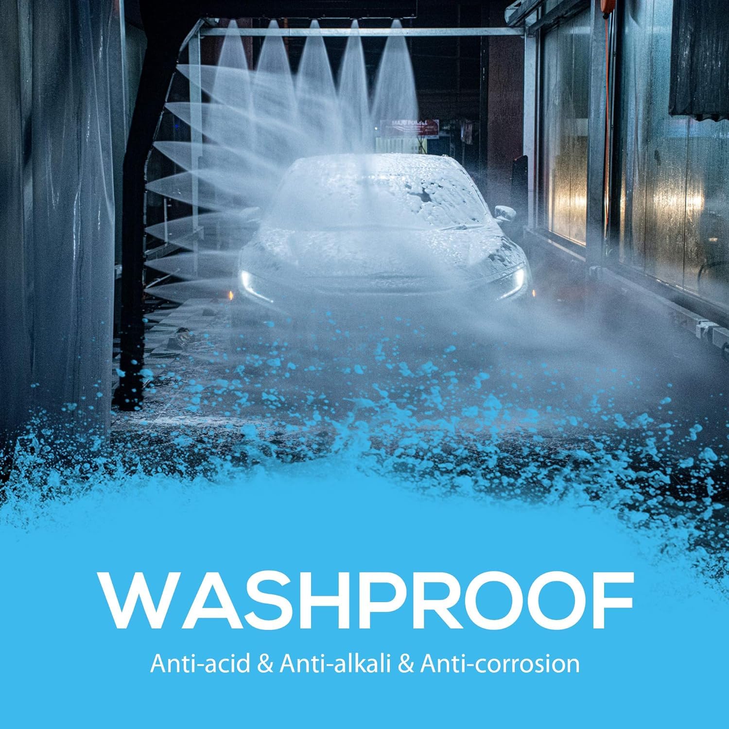 Vofono Antenna For 1999 2020 Mini Cooper Paceman Countryman Clubman Convertible, Car Mini Cooper Accessories, 6.5 Inch Short Spiral Replacement Mini Cooper Antenna Mast For Fm Am Radio Reception