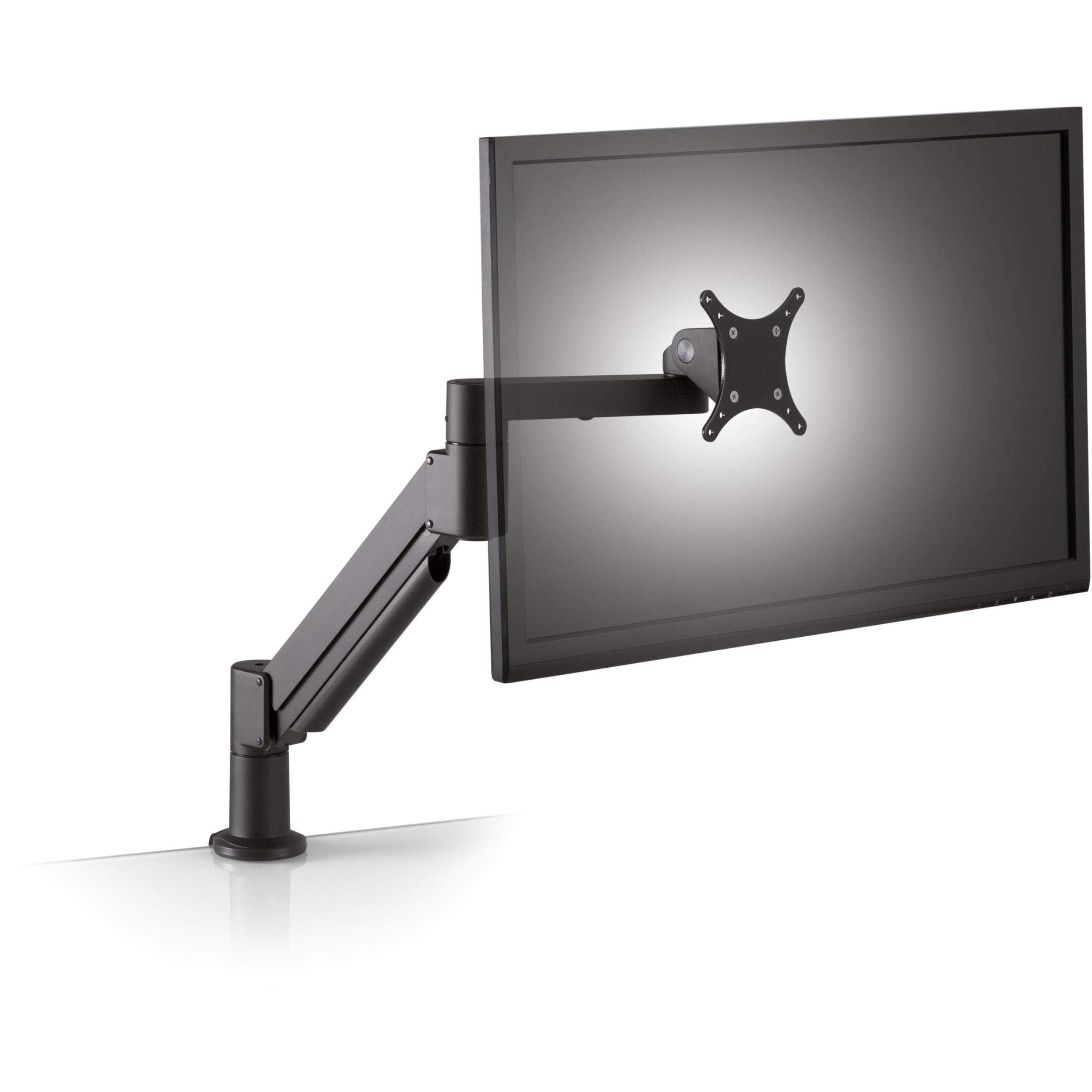 7Flex Single Articulating Monitor Arm, Black, Holds 7-17 Lbs, Up To 32In Screen