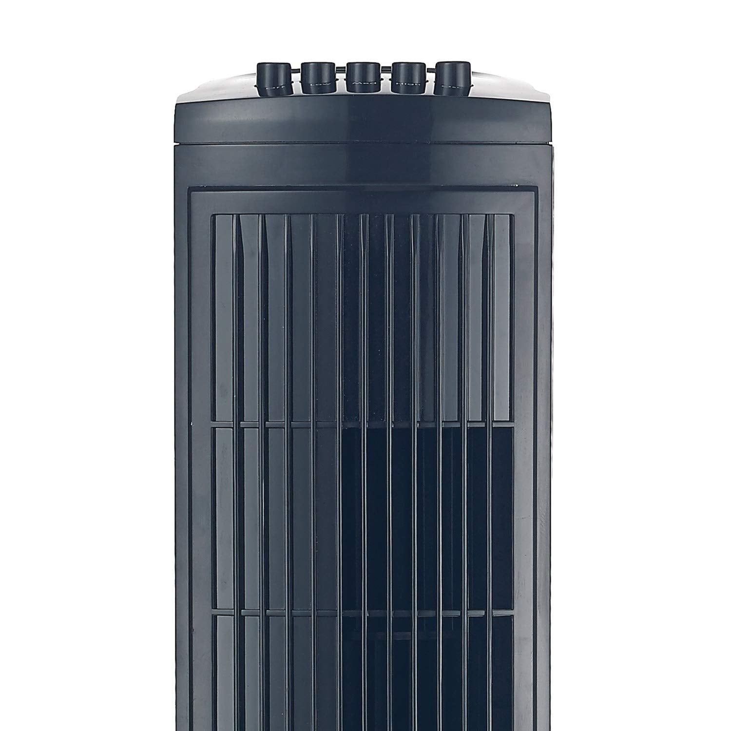 Brentwood Kool Zone Oscillating Tower Fan, 3 Speed 30 Inch, Black