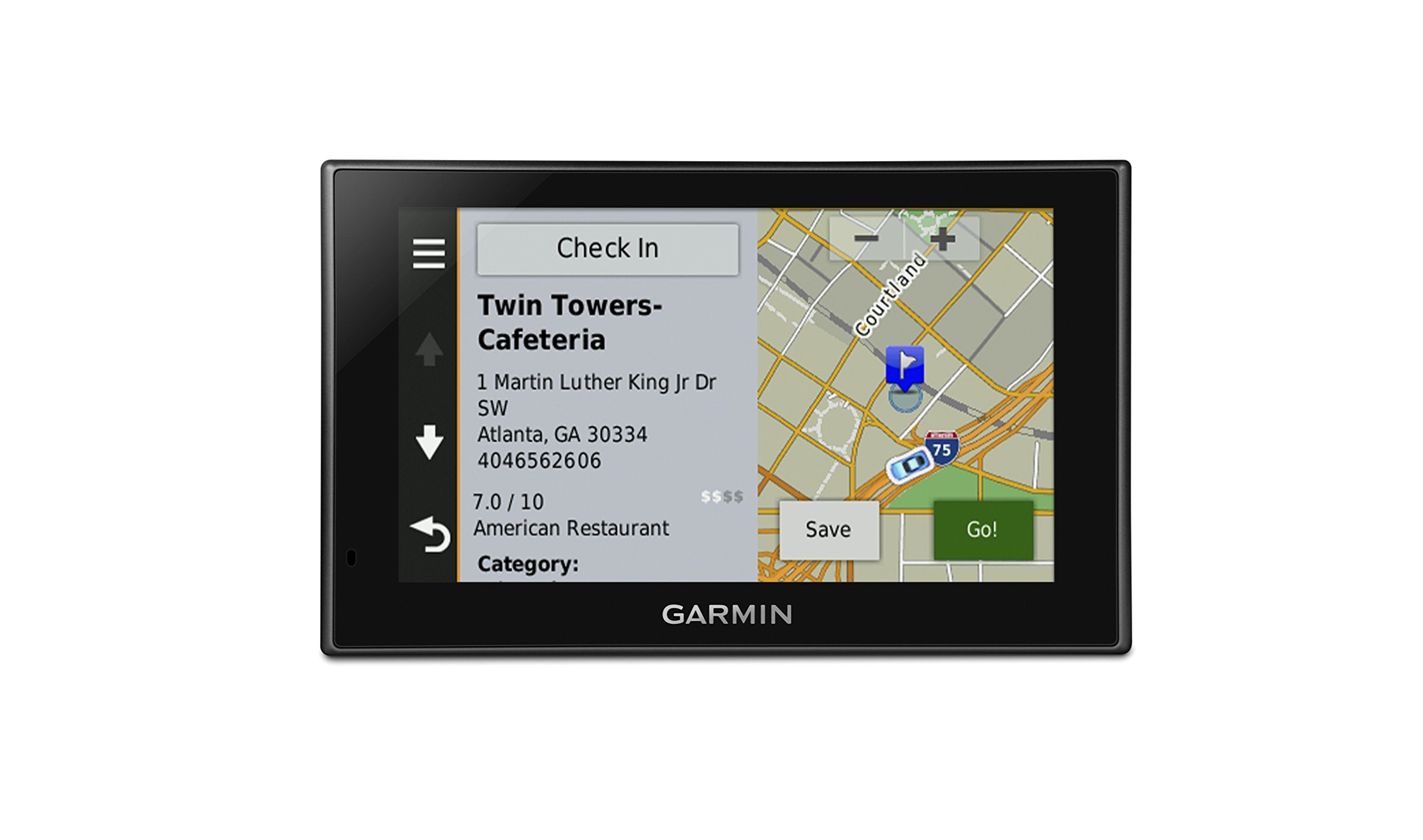 Garmin Nuvi 2539Lmt Gps Navigator With Spoken Turn By Turn Directions, Lifetime Map Updates, Speed Limit Display, Traffic Update