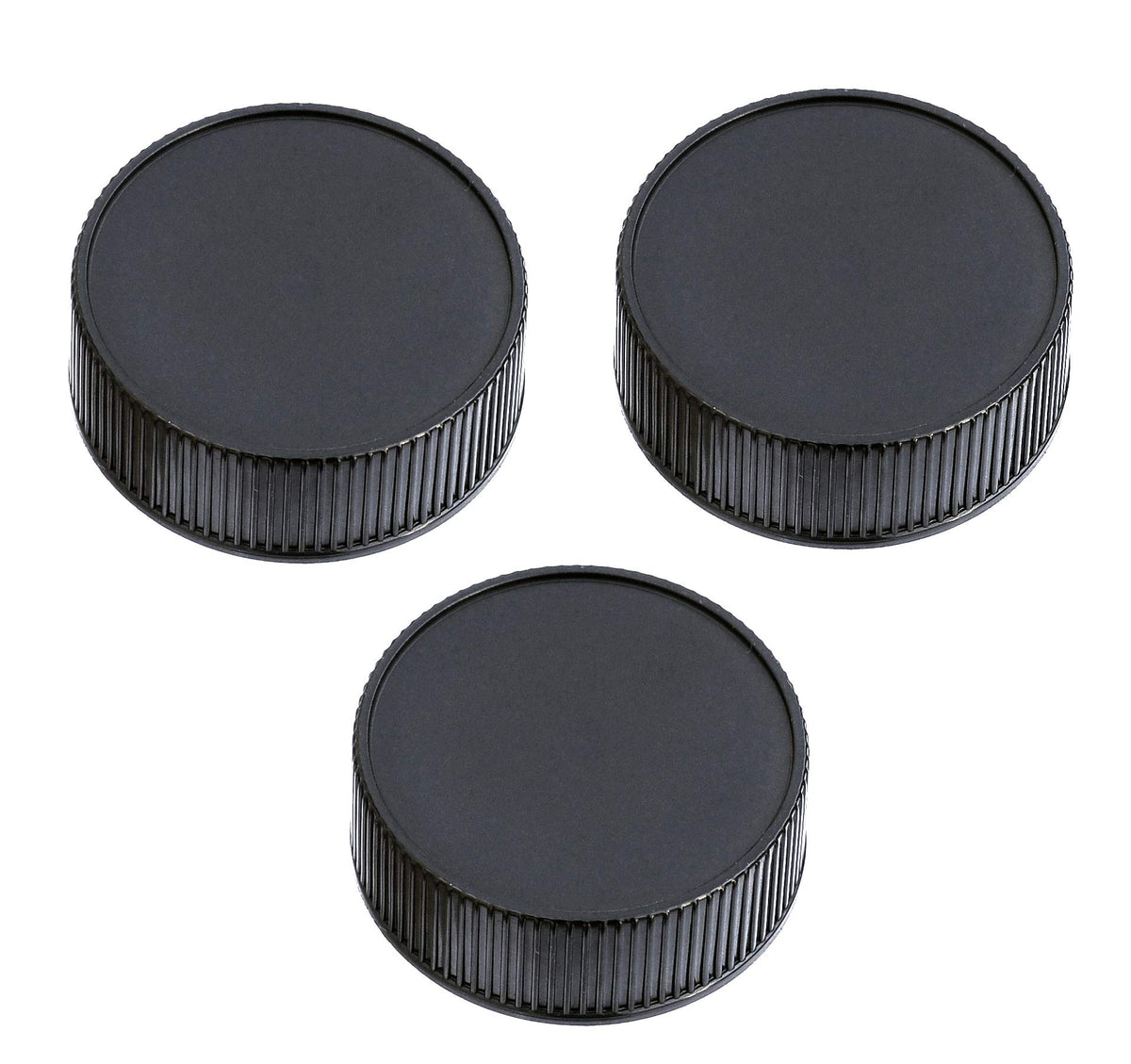 (3 Packs) Fotasy Rear Lens Cover Cap For Leica M Lens, Leica M Lens Rear Cap, Leica M Lens Rear Cover, Leica M End Cap, Fits Lei