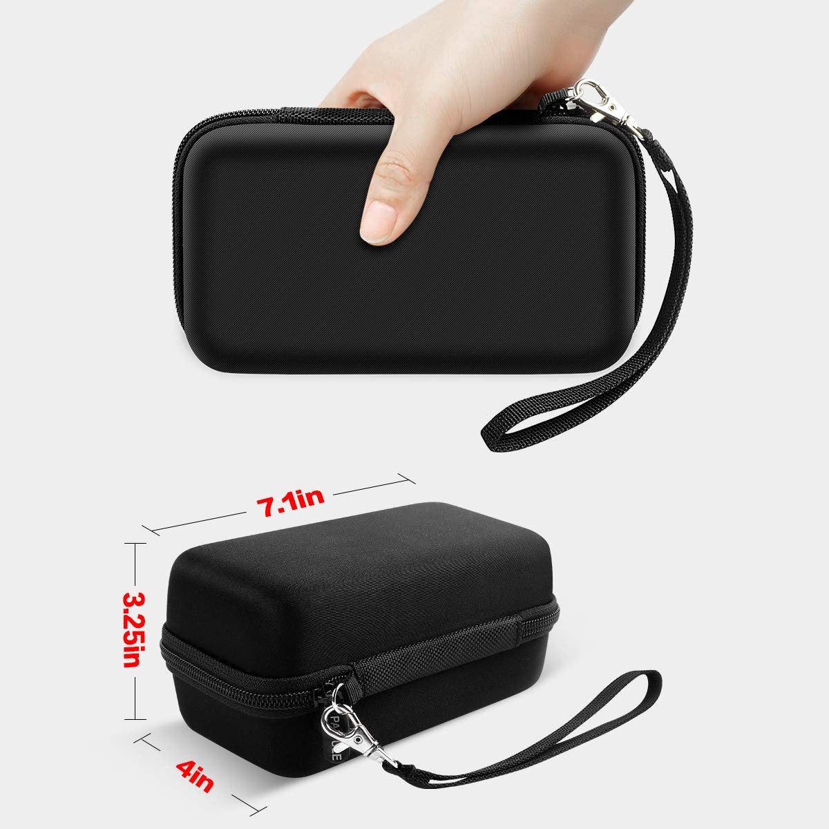 Case For Andis Profoil Lithium Plus Titanium Foil Shaver Ts 1 17235/ Ts 2 17255 Pro Foil, Travel Bag Fits For 17285/17280/17215