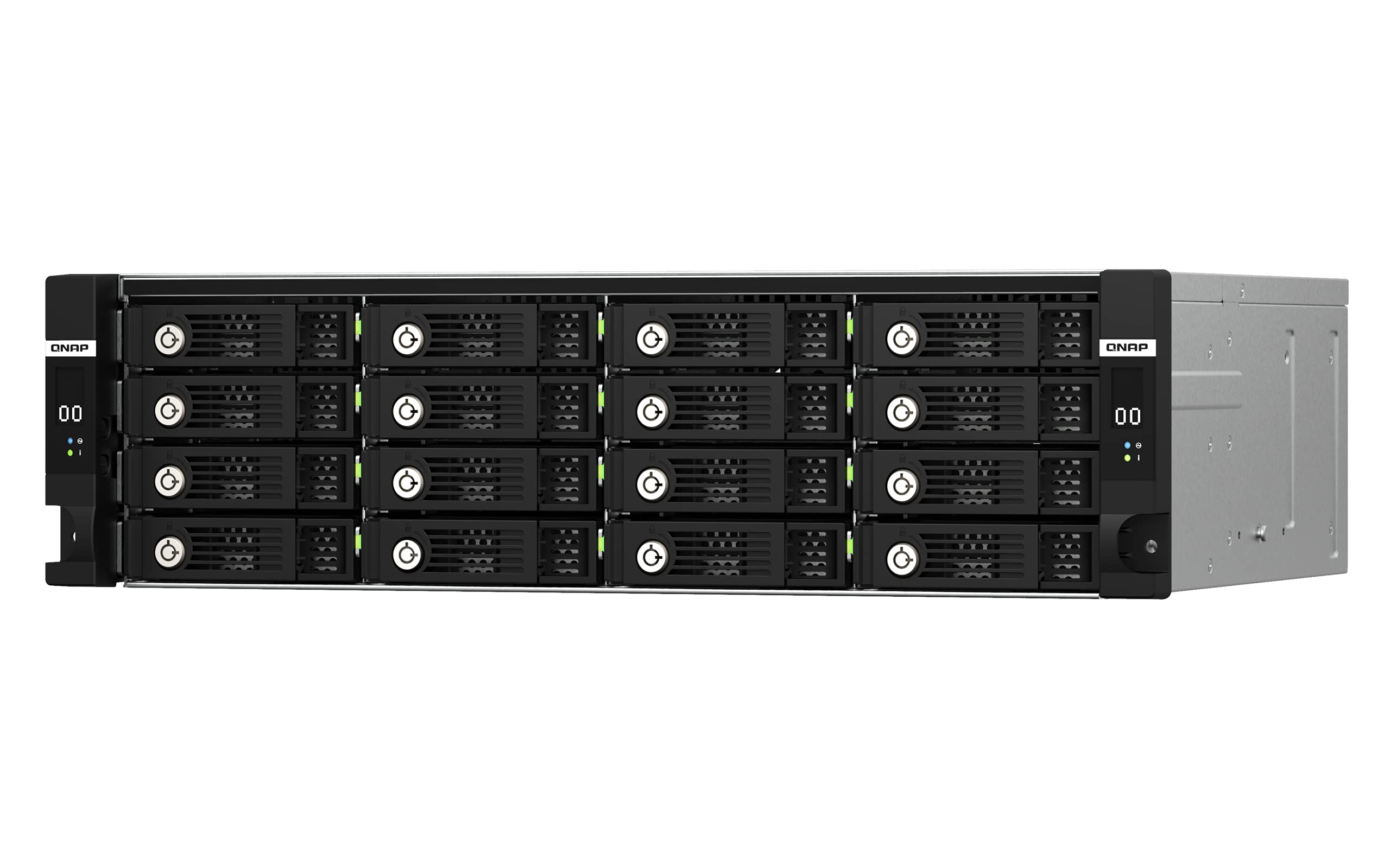 Qnap Tl R1620Sdc Us 16 Bay 3U Rackmount Dual Controller Sas 12Gb/S Jbod Expansion Enclosure (Diskless)