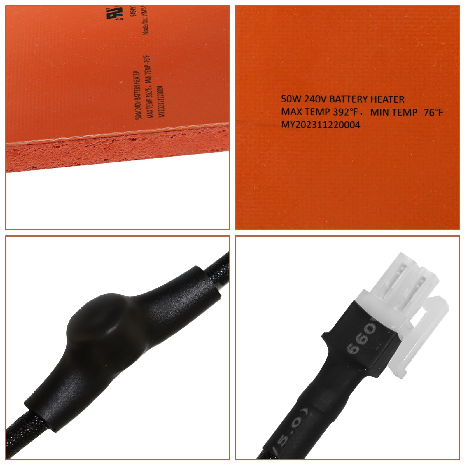 Battery Heater Pad Replacement For Generac 7101,Battery Pad Warmer For Generac Generator,Outdoor Battery Heating Pad For 9Kw 22K