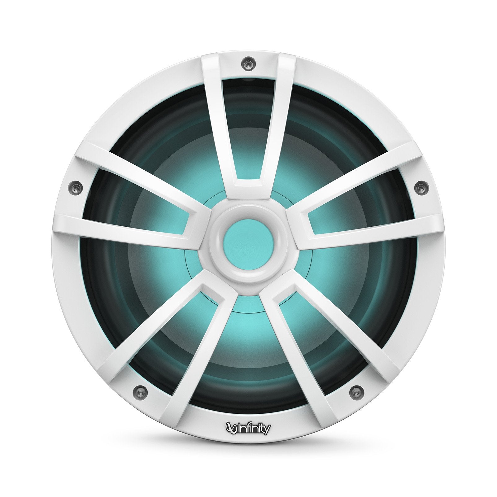 Infinity 1022Mlw 10 Inch Marine Rgb Led Subwoofer - White,WBEEAB07BS5HSD4
